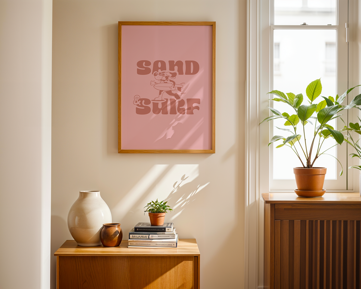 SAND AND SURF POSTER