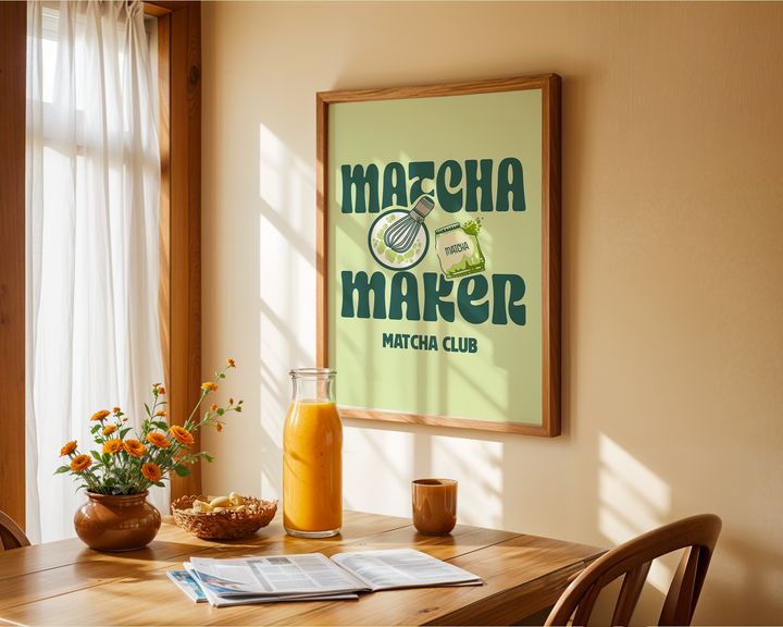 MATCHA MAKER POSTER
