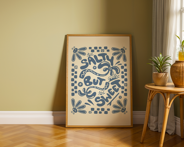 SALTY BUT SWEET POSTER