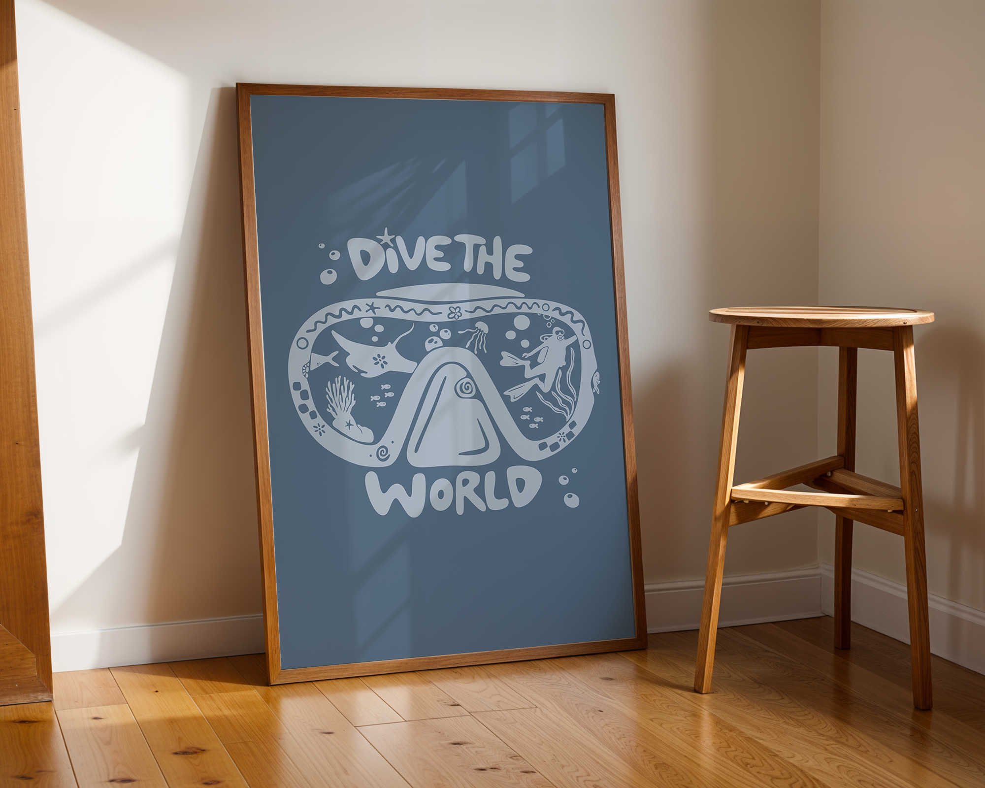 DIVE THE WORLD POSTER