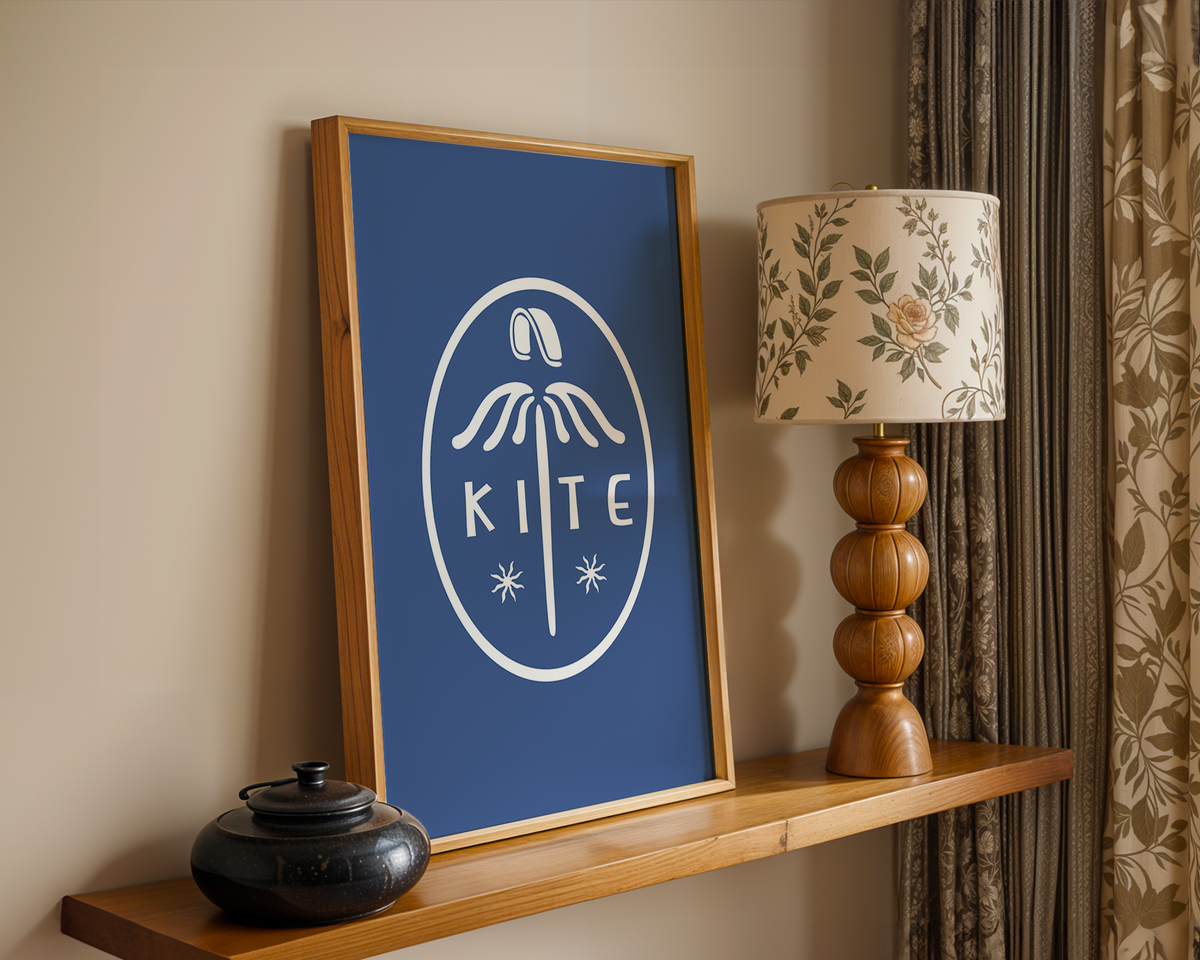 OVAL KITE POSTER