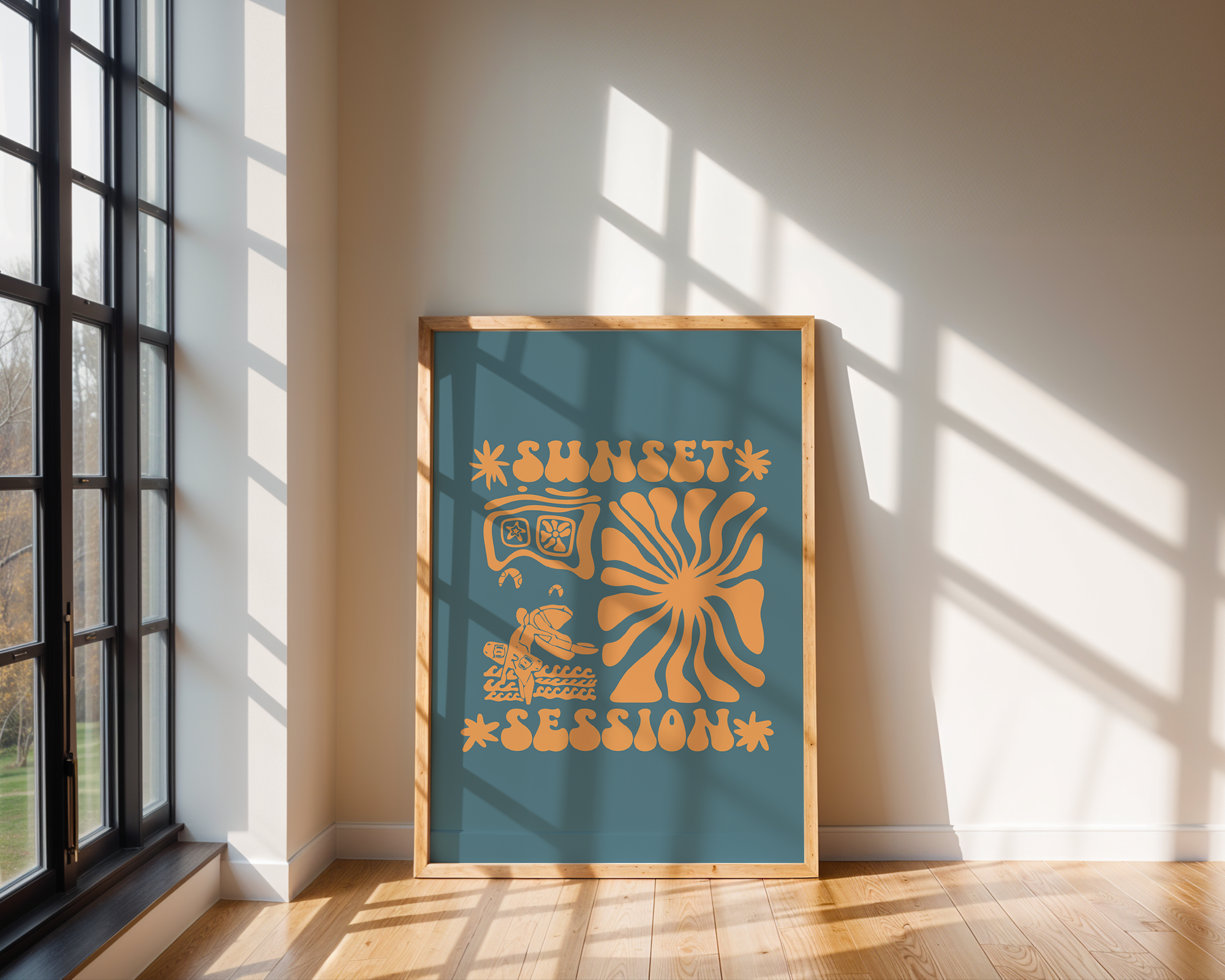 POSTER ZONSONDERGANGSSESSIE