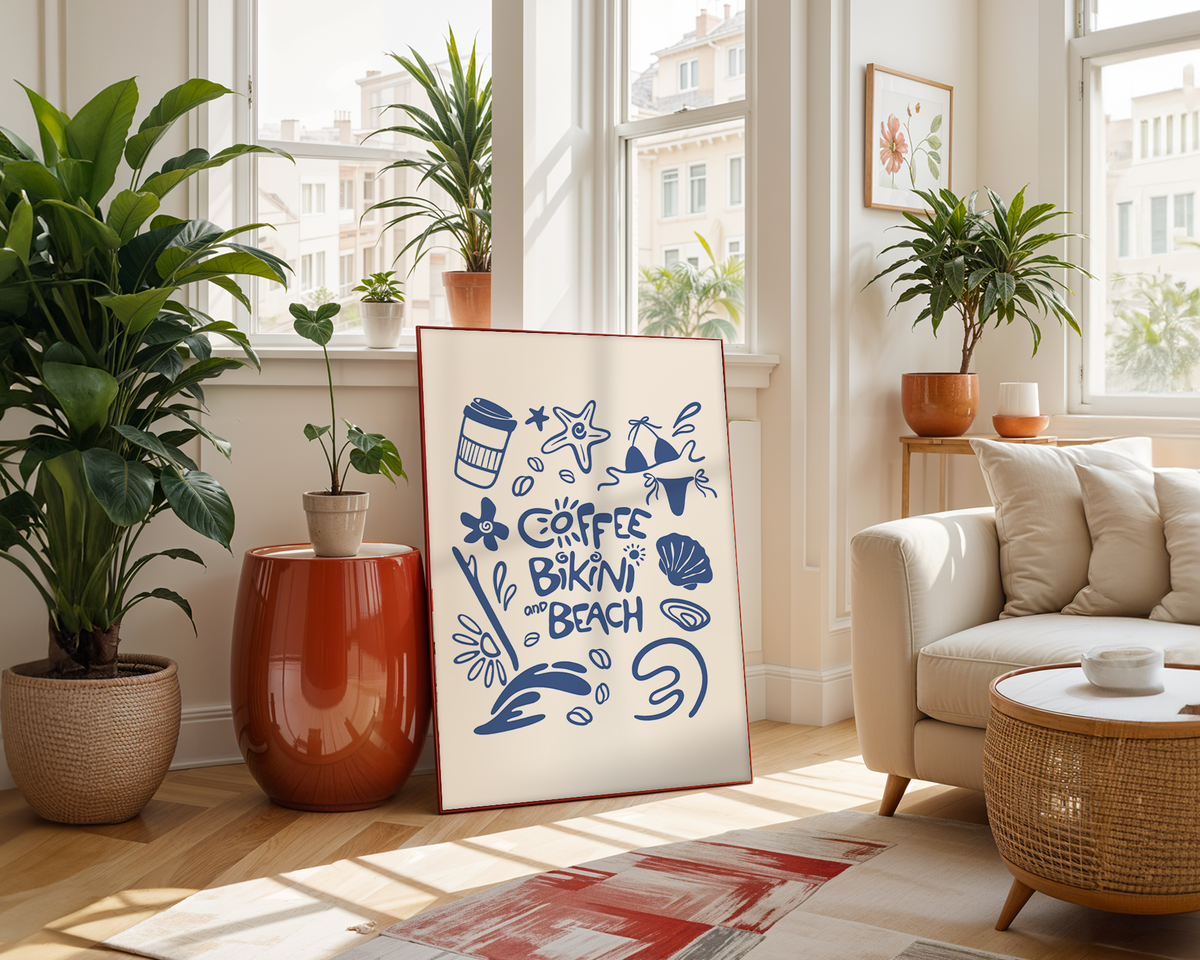 COFFEE BIKINI POSTER