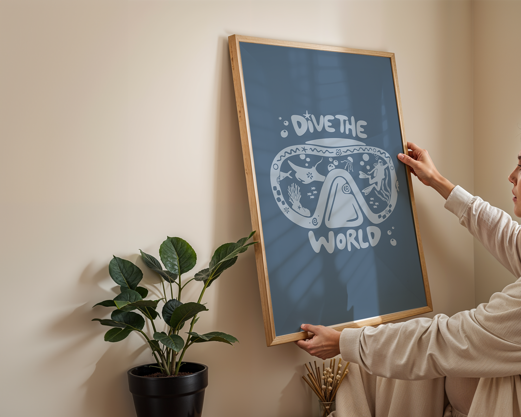 DIVE THE WORLD POSTER