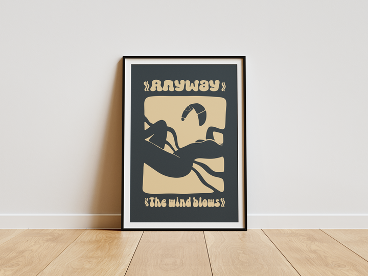 WIND BLOWS POSTER - mijosurf