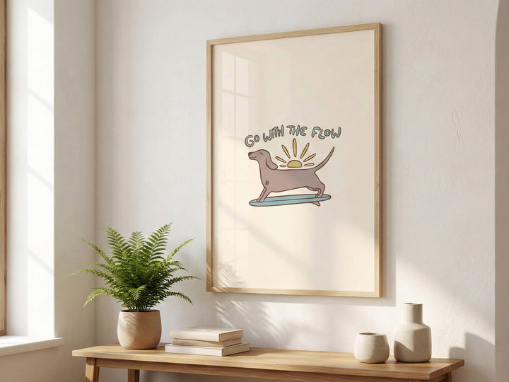 GO WITH THE FLOW POSTER