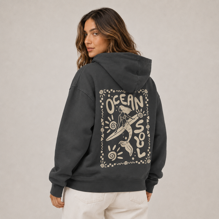Ocean Soul Hoodie Oversized