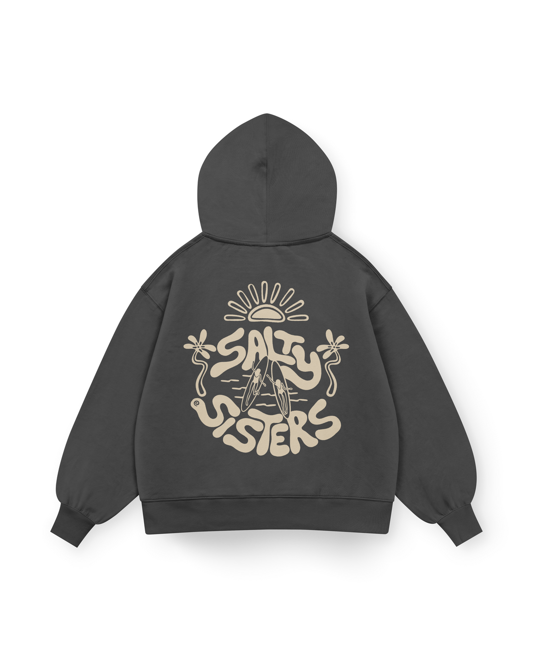 Salty Sister Hoodie Oversized