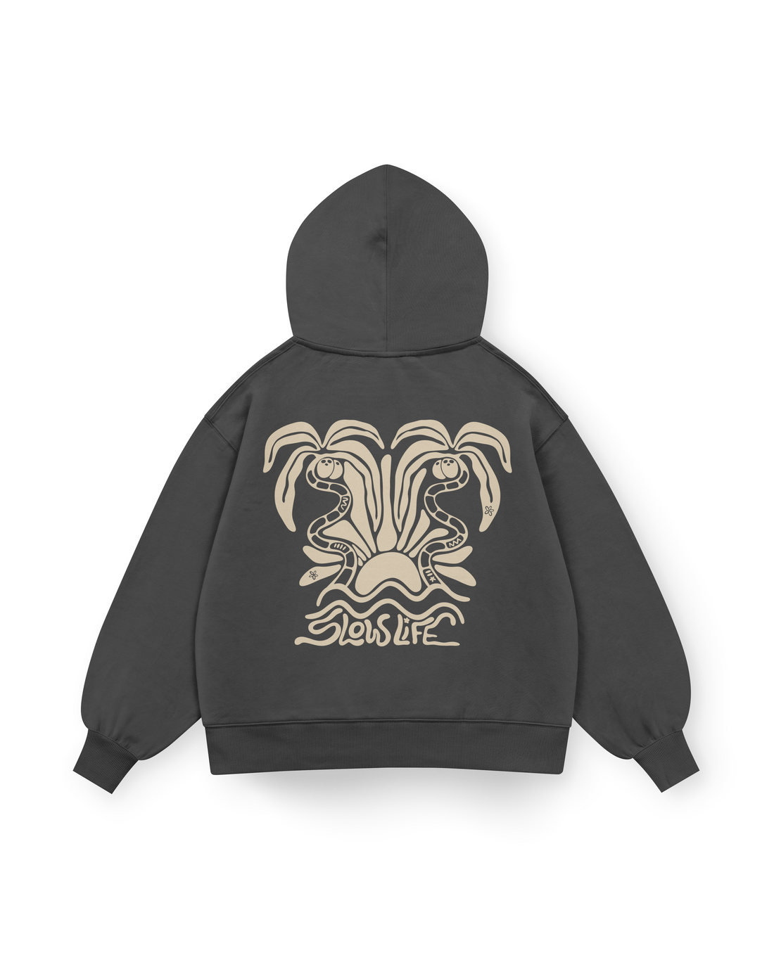 Slow Life Hoodie Oversized
