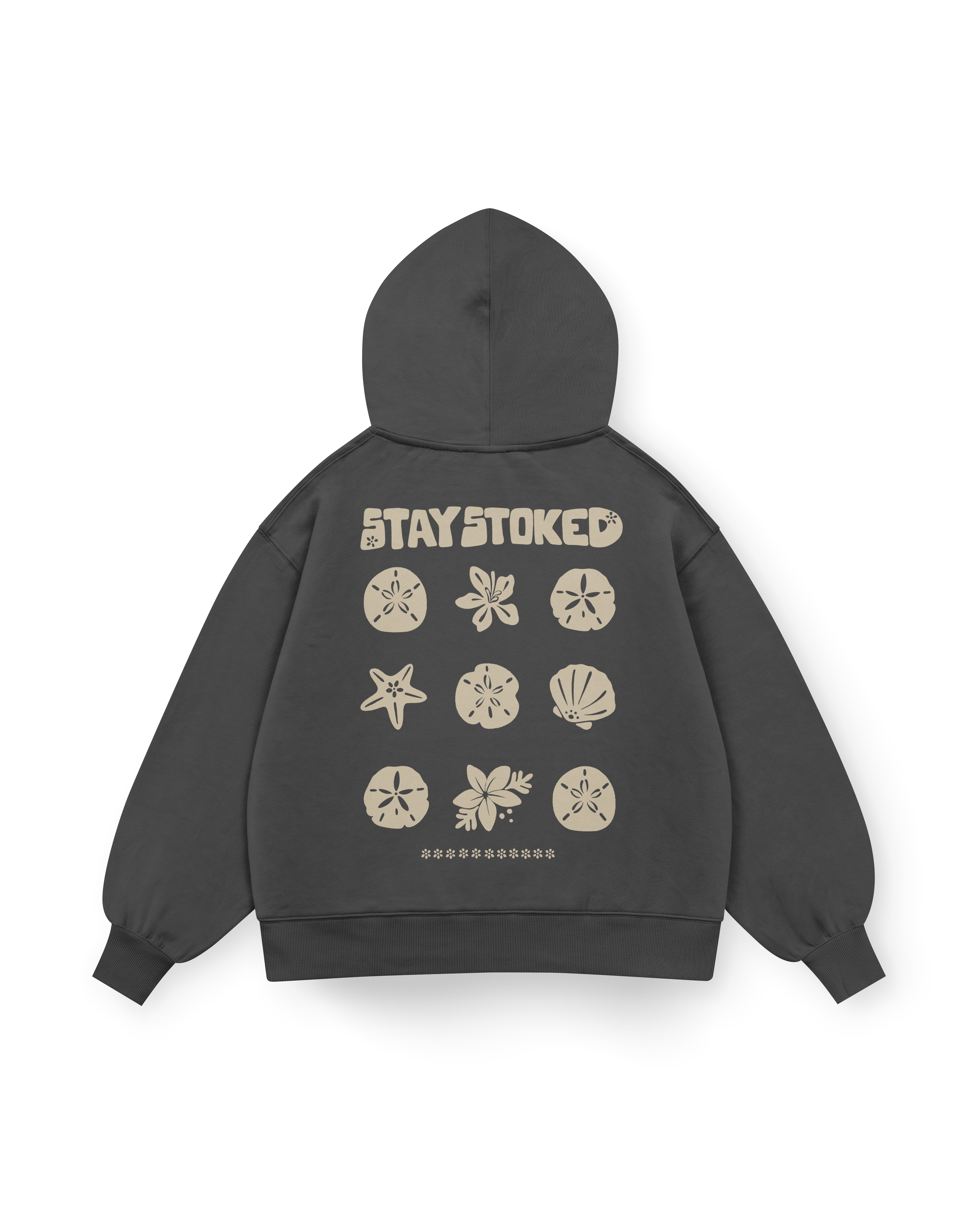 Stay Stoked 2 Hoodie Oversized
