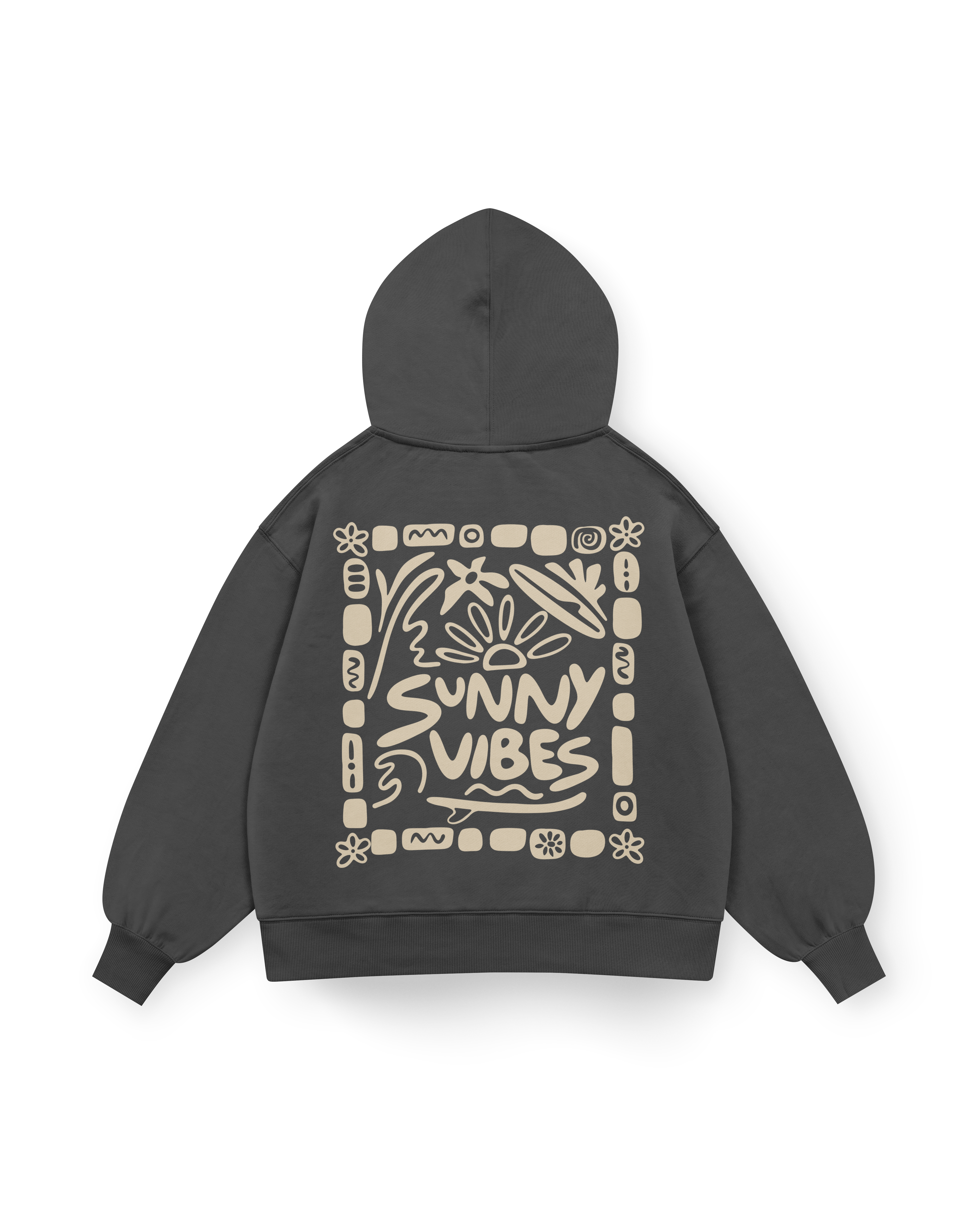 Sunny Vibes Hoodie Oversized