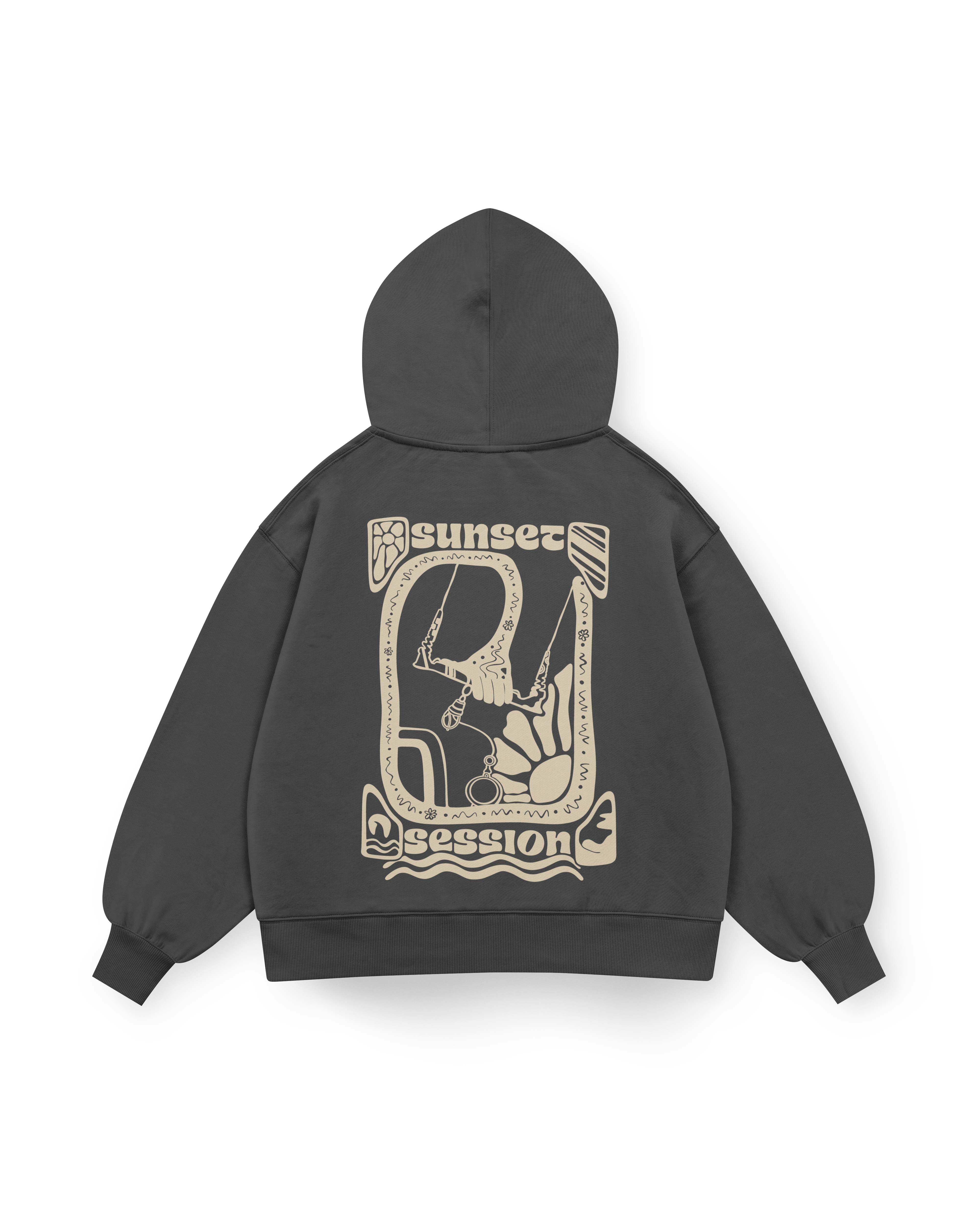 Sunset Session II Hoodie Oversized