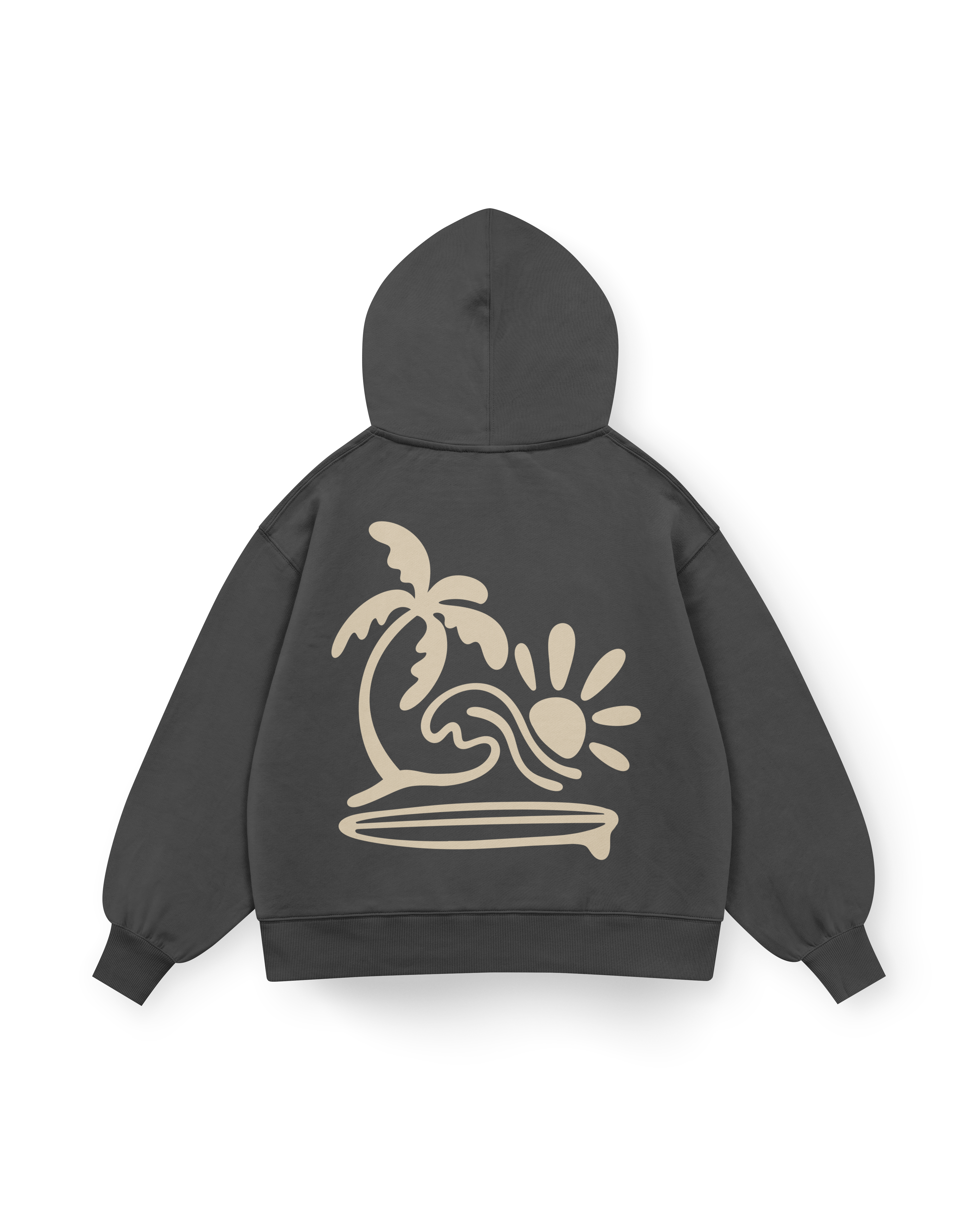 Surf Beach Hoodie Oversized