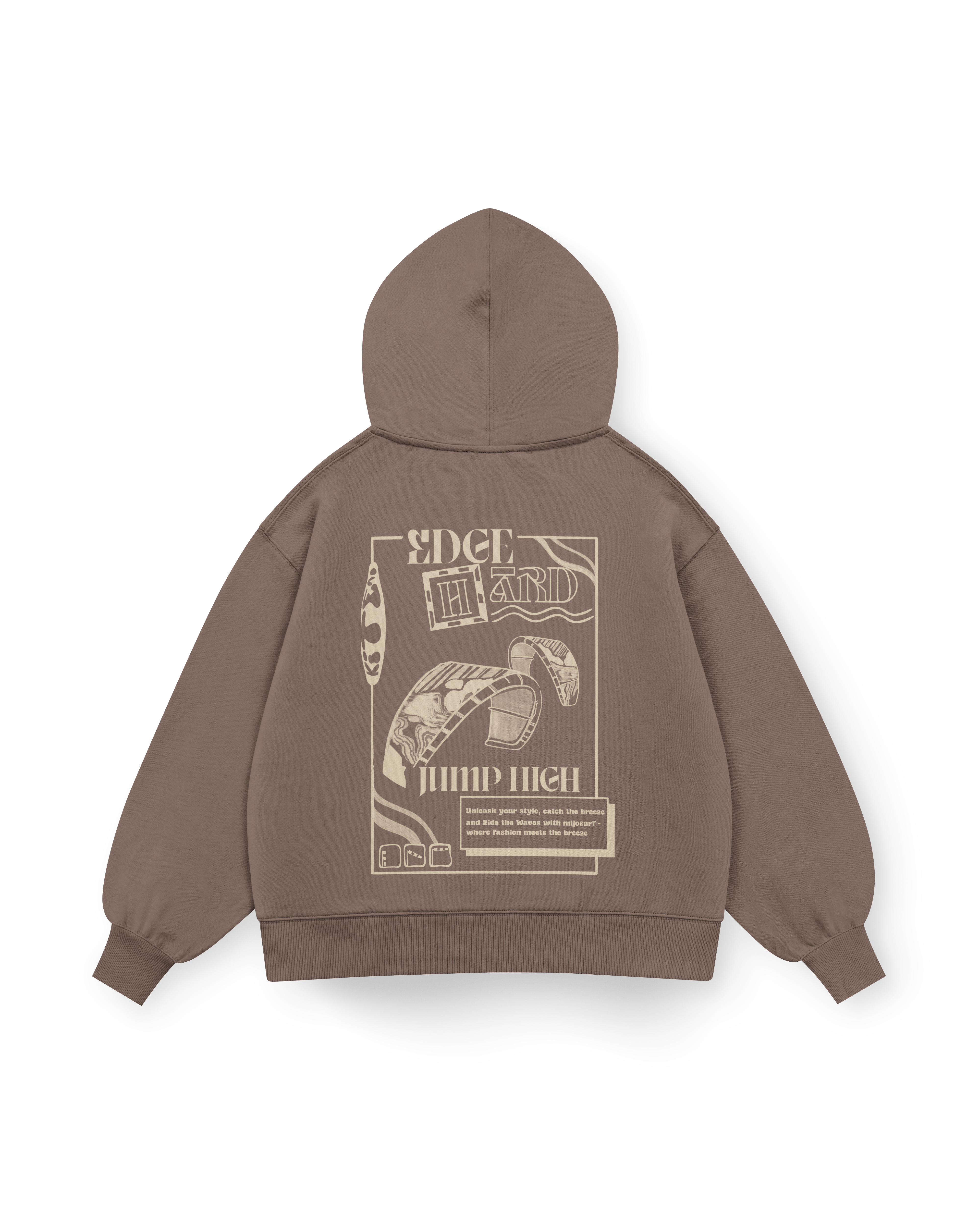 Jump High Hoodie Oversized