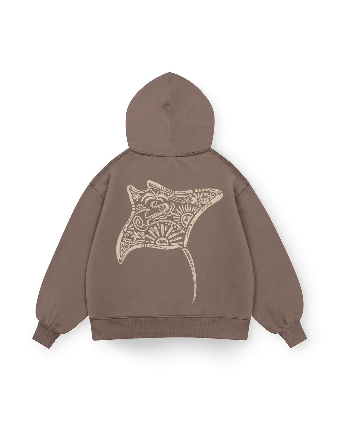 Manta Ray Hoodie Oversized