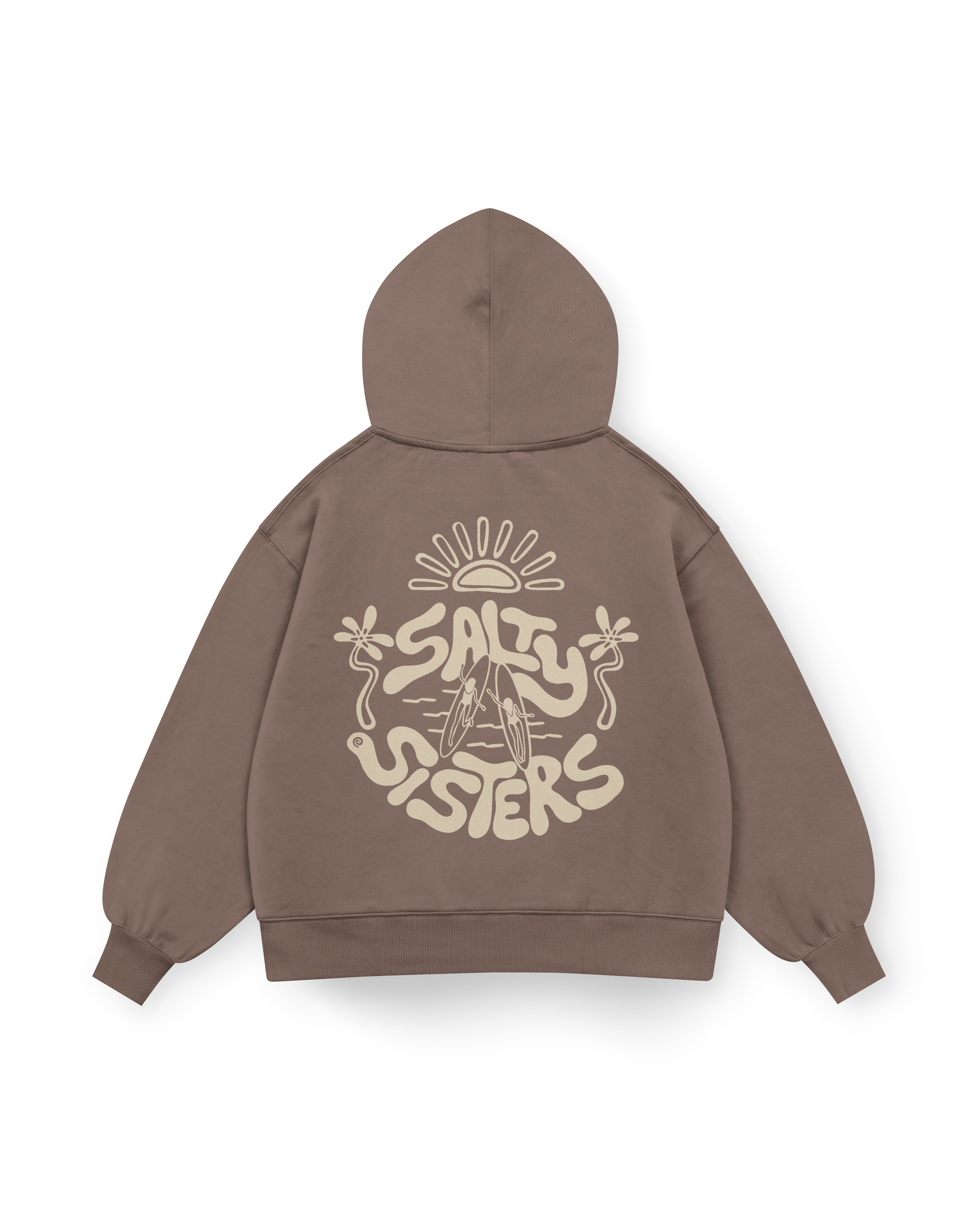 Salty Sister Hoodie Oversized