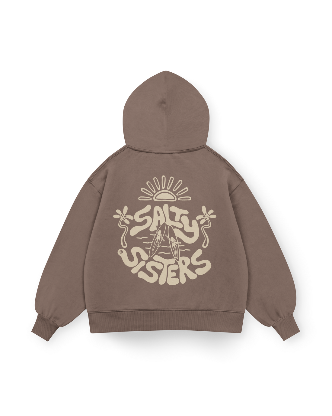 Salty Sister Hoodie Oversized