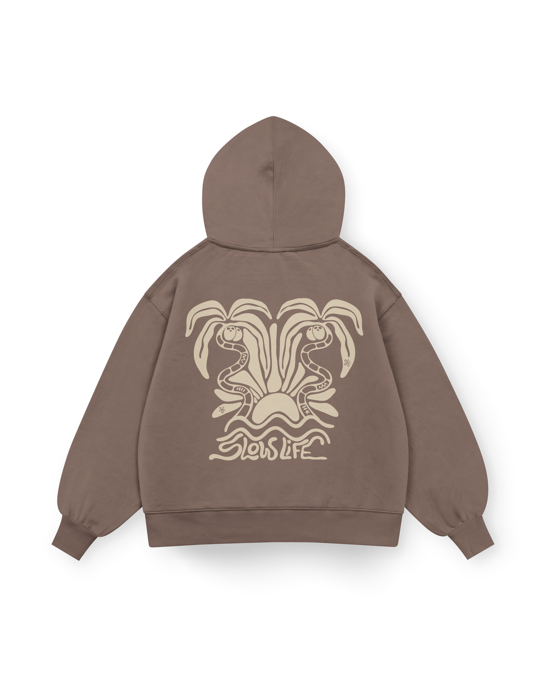 Slow Life Hoodie Oversized