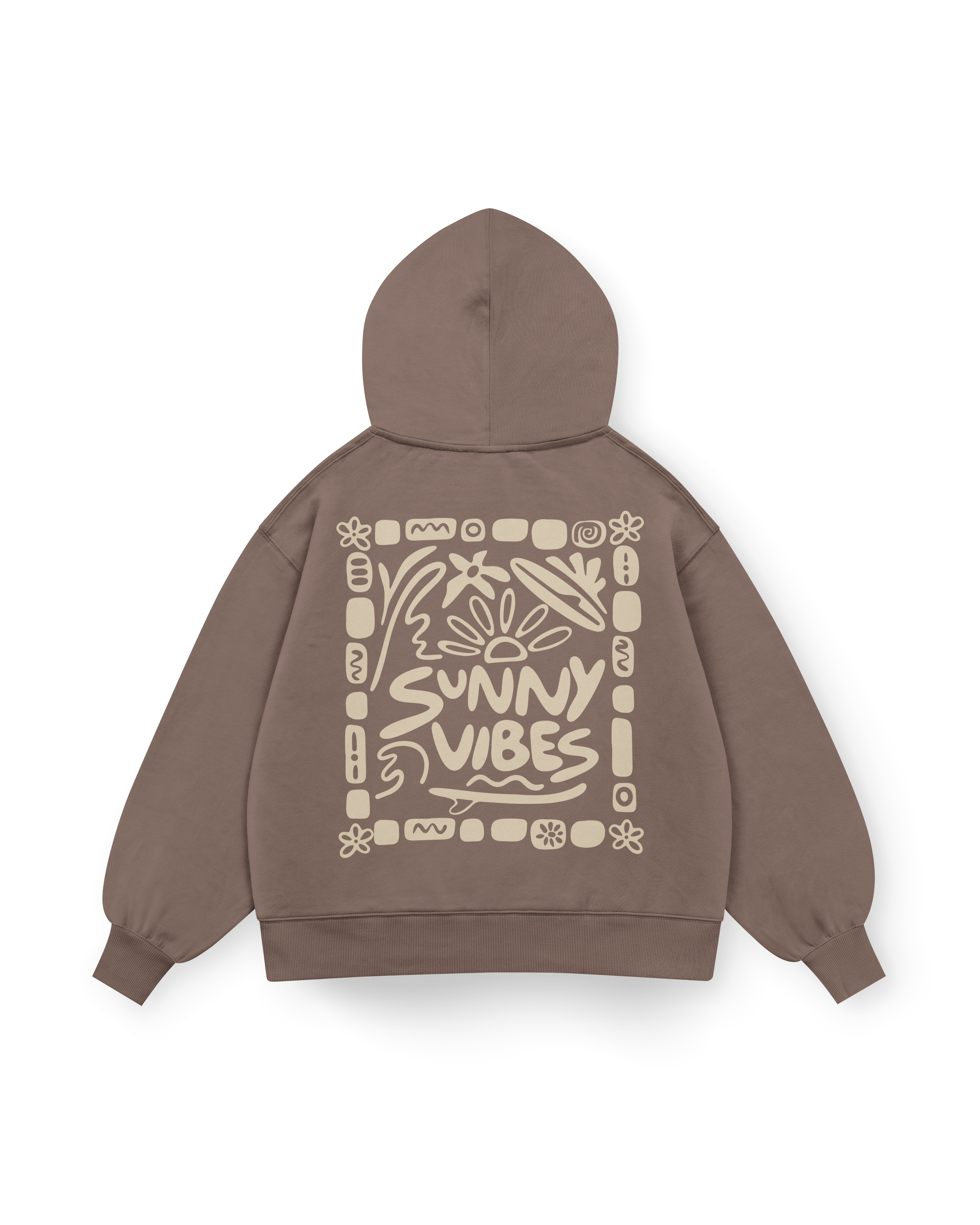 Sunny Vibes Hoodie Oversized