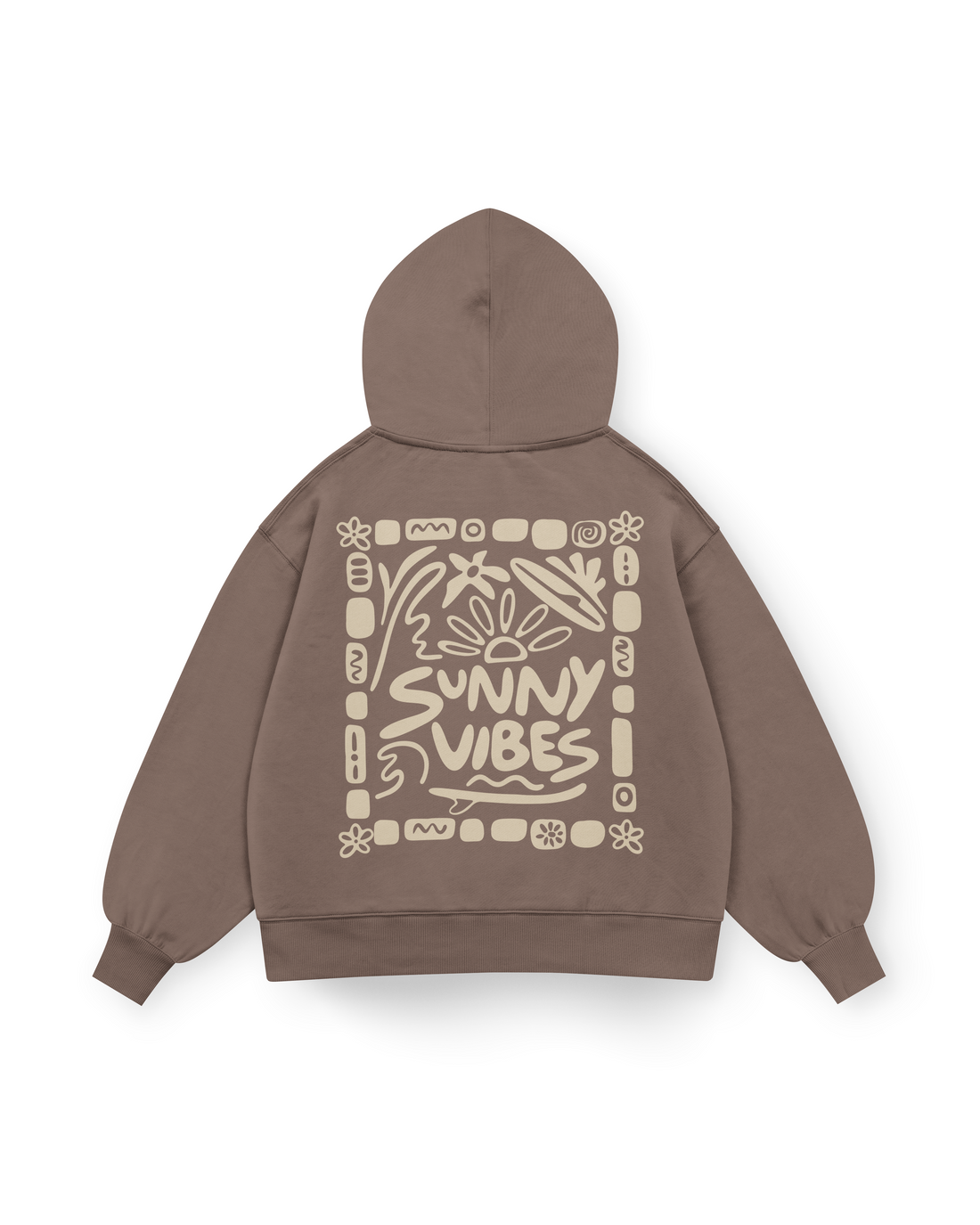 Sunny Vibes Hoodie Oversized