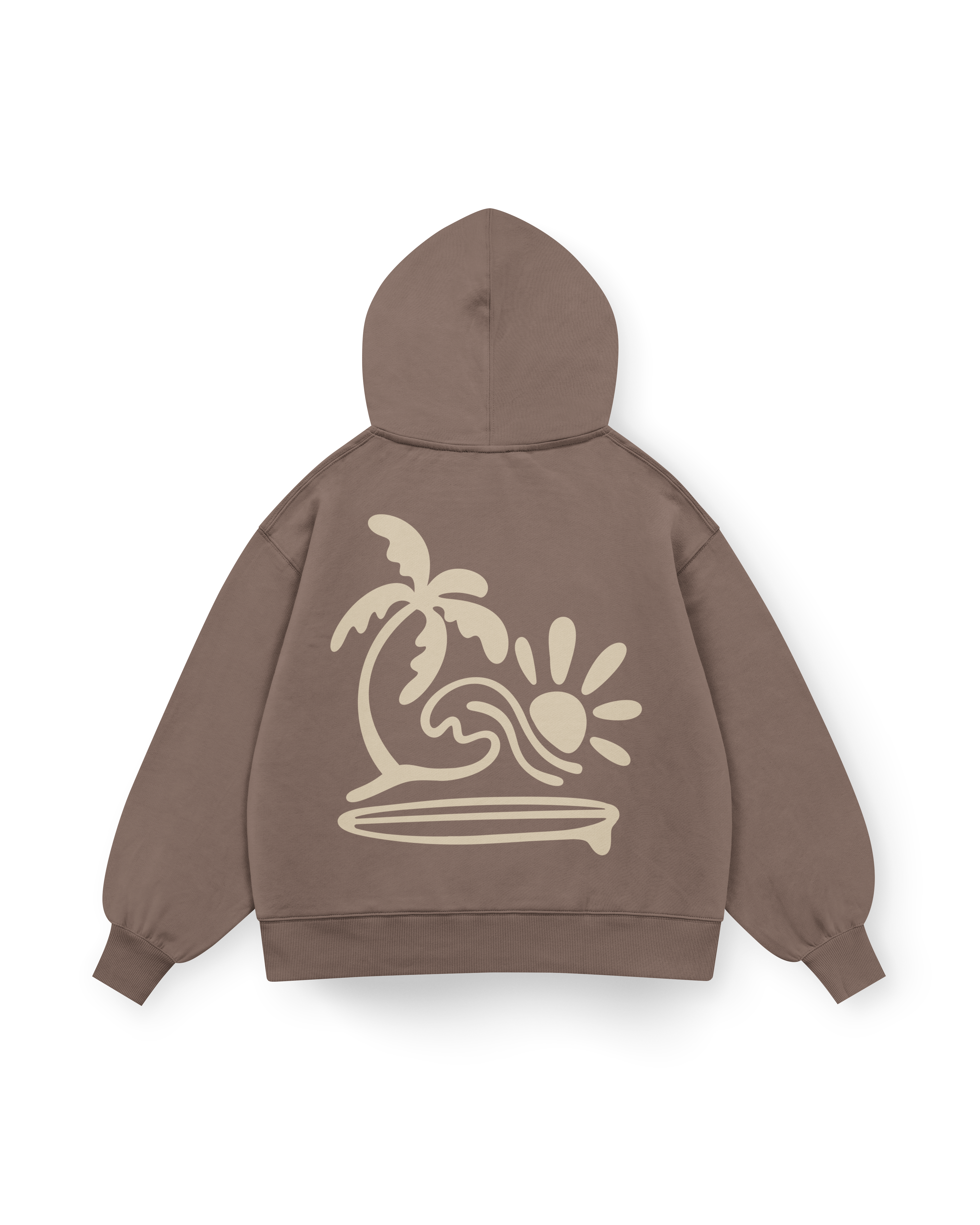 Surf Beach Hoodie Oversized
