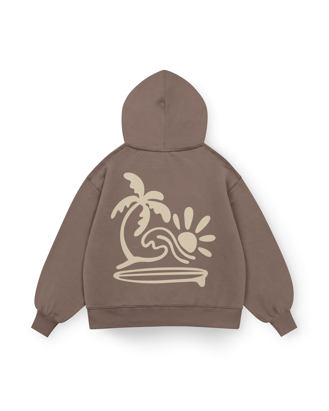 Surf Beach Hoodie Oversized