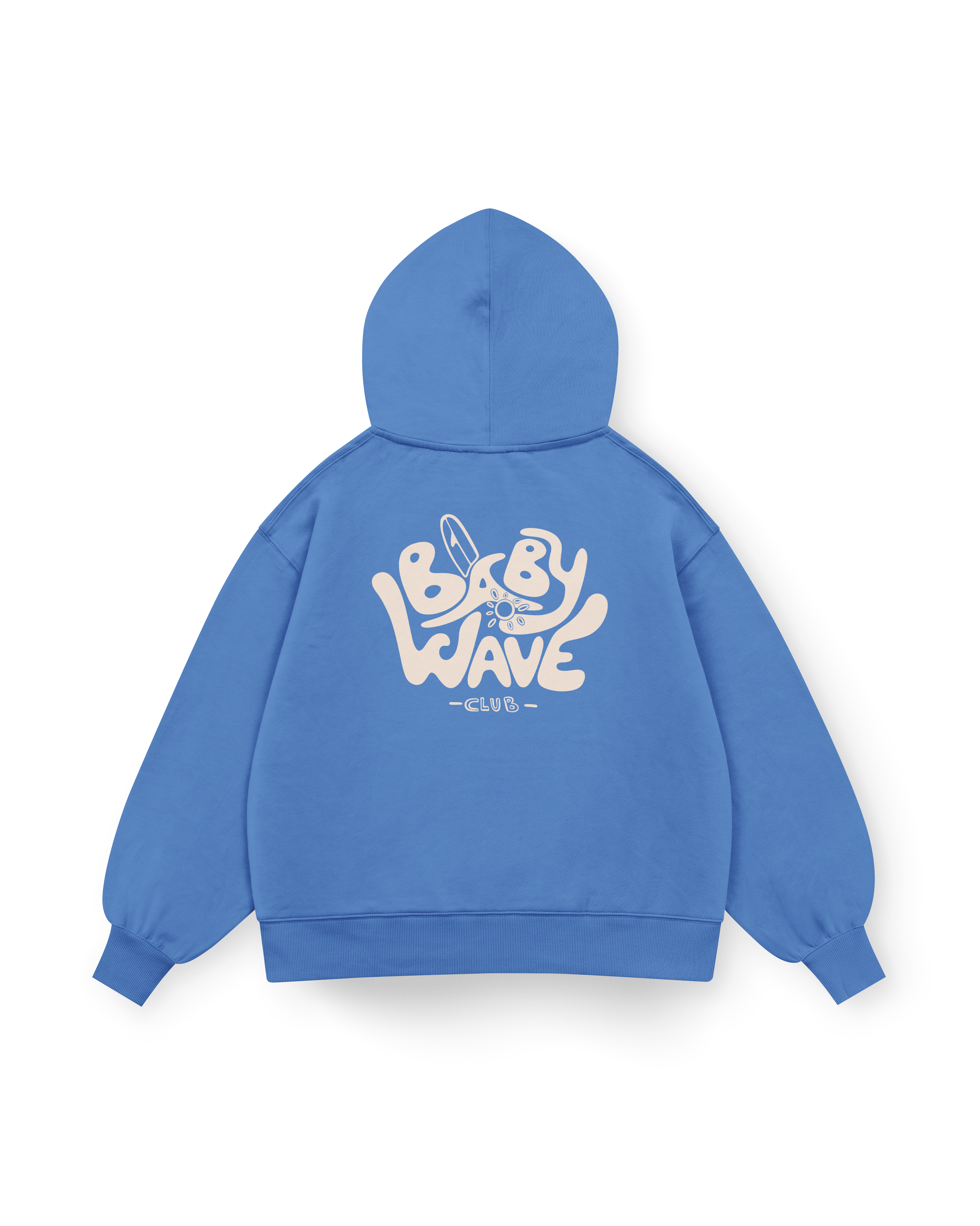 Baby Wave Club Hoodie Oversized