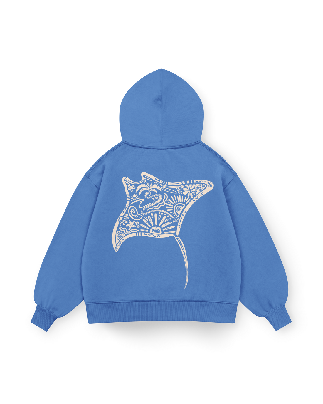 Manta Ray Hoodie Oversized