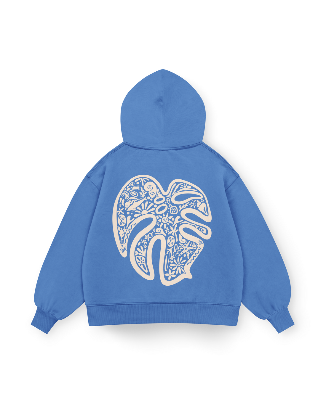 Monstera Hoodie Oversized
