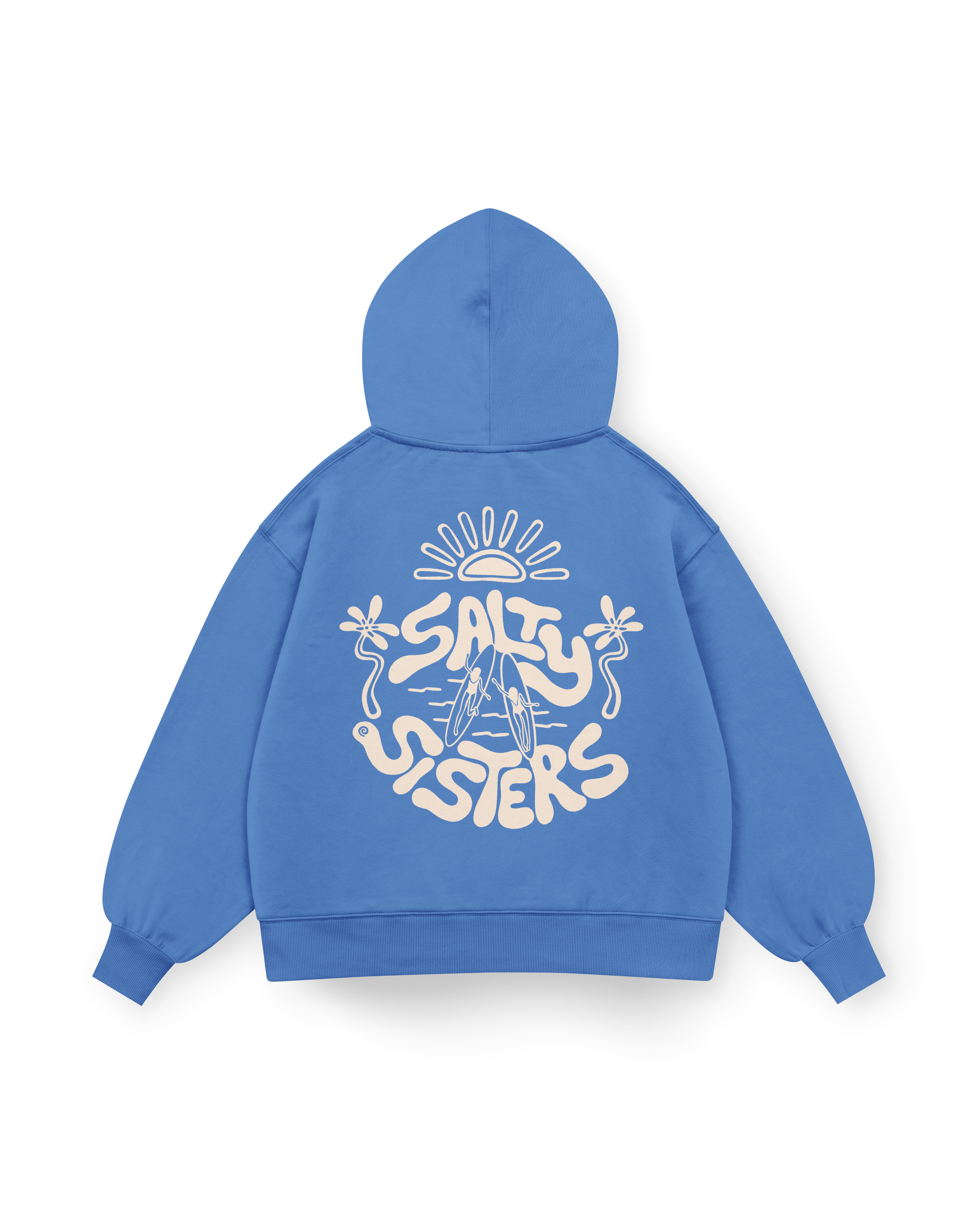 Salty Sister Hoodie Oversized