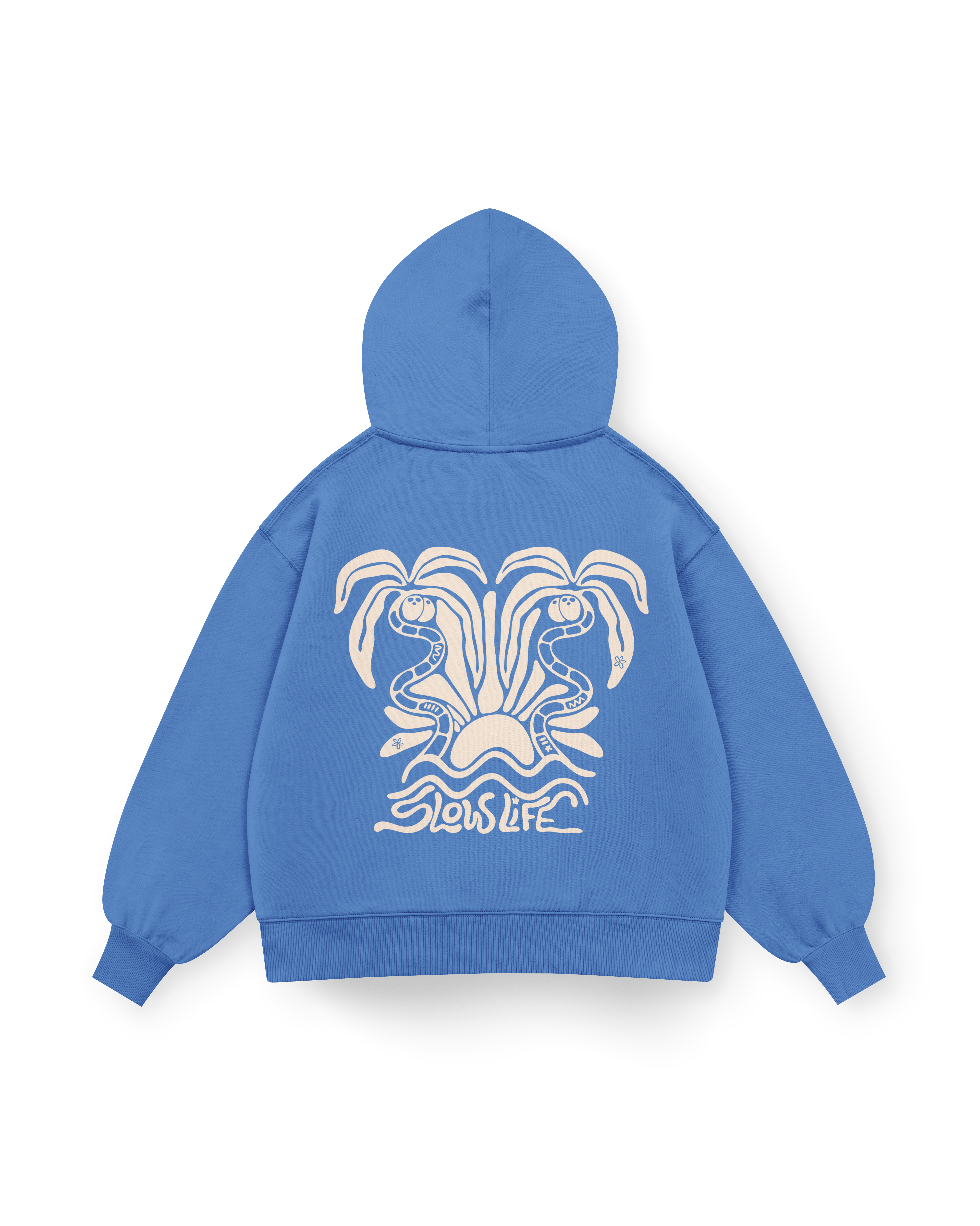 Slow Life Hoodie Oversized