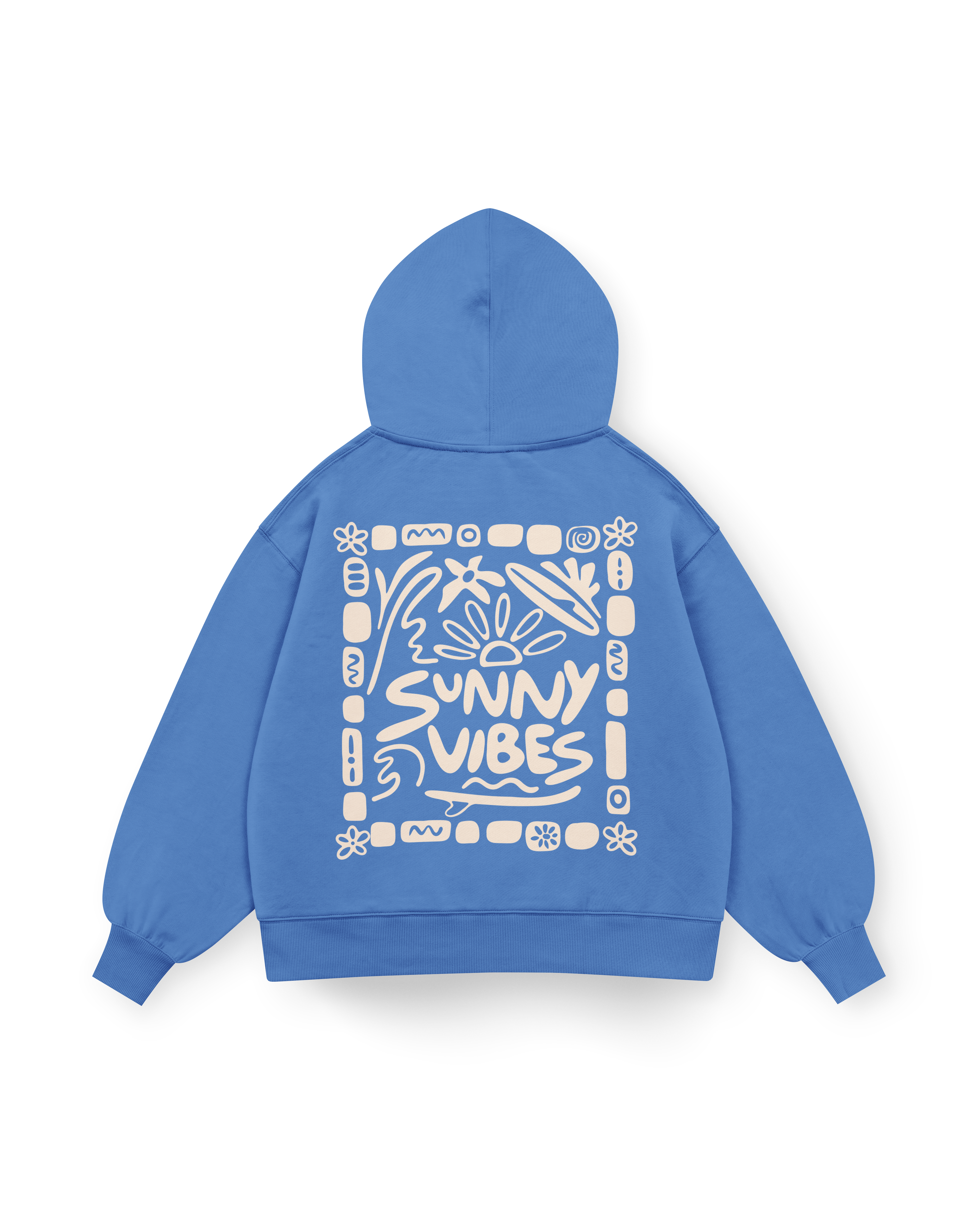 Sunny Vibes Hoodie Oversized