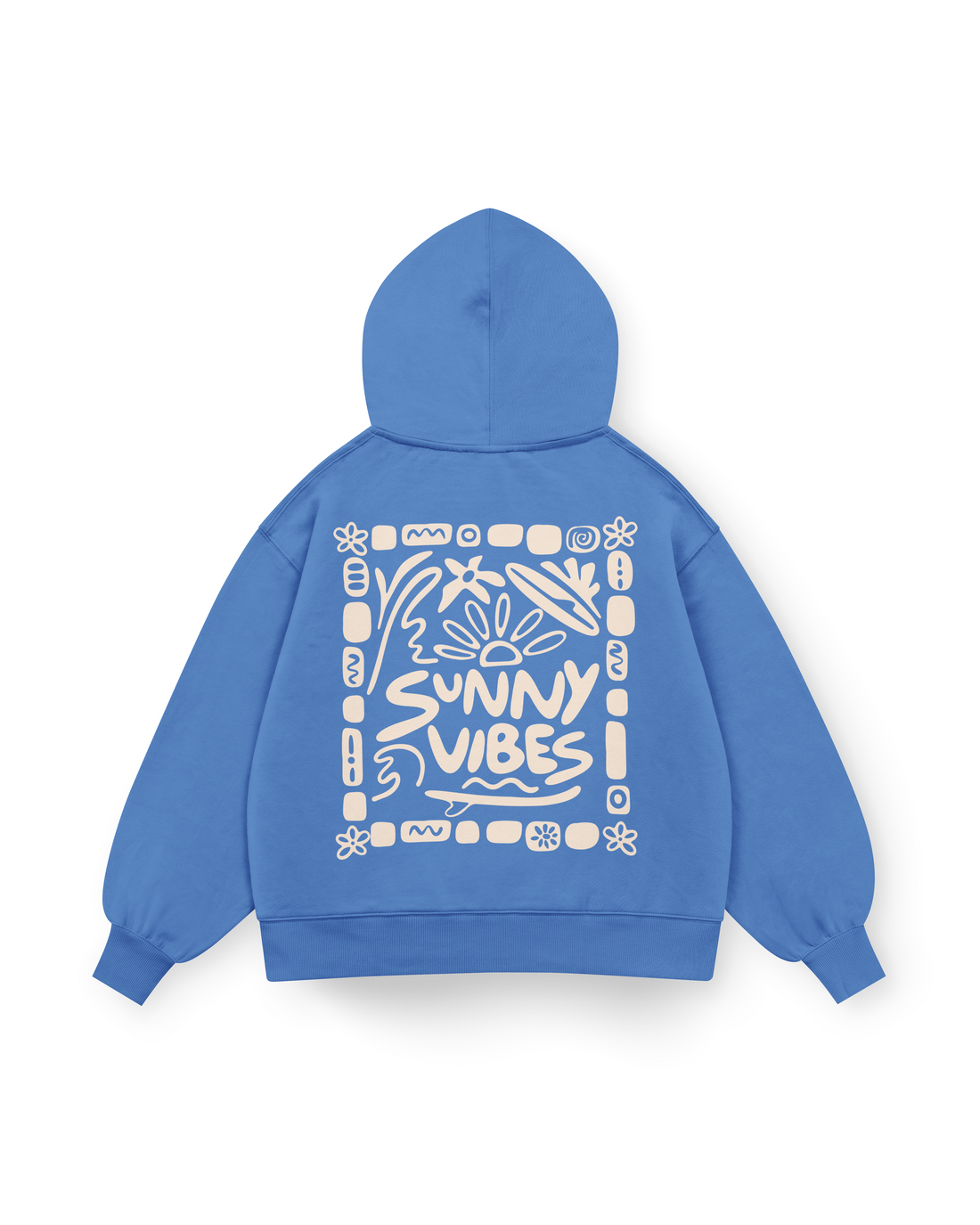 Sunny Vibes Hoodie Oversized