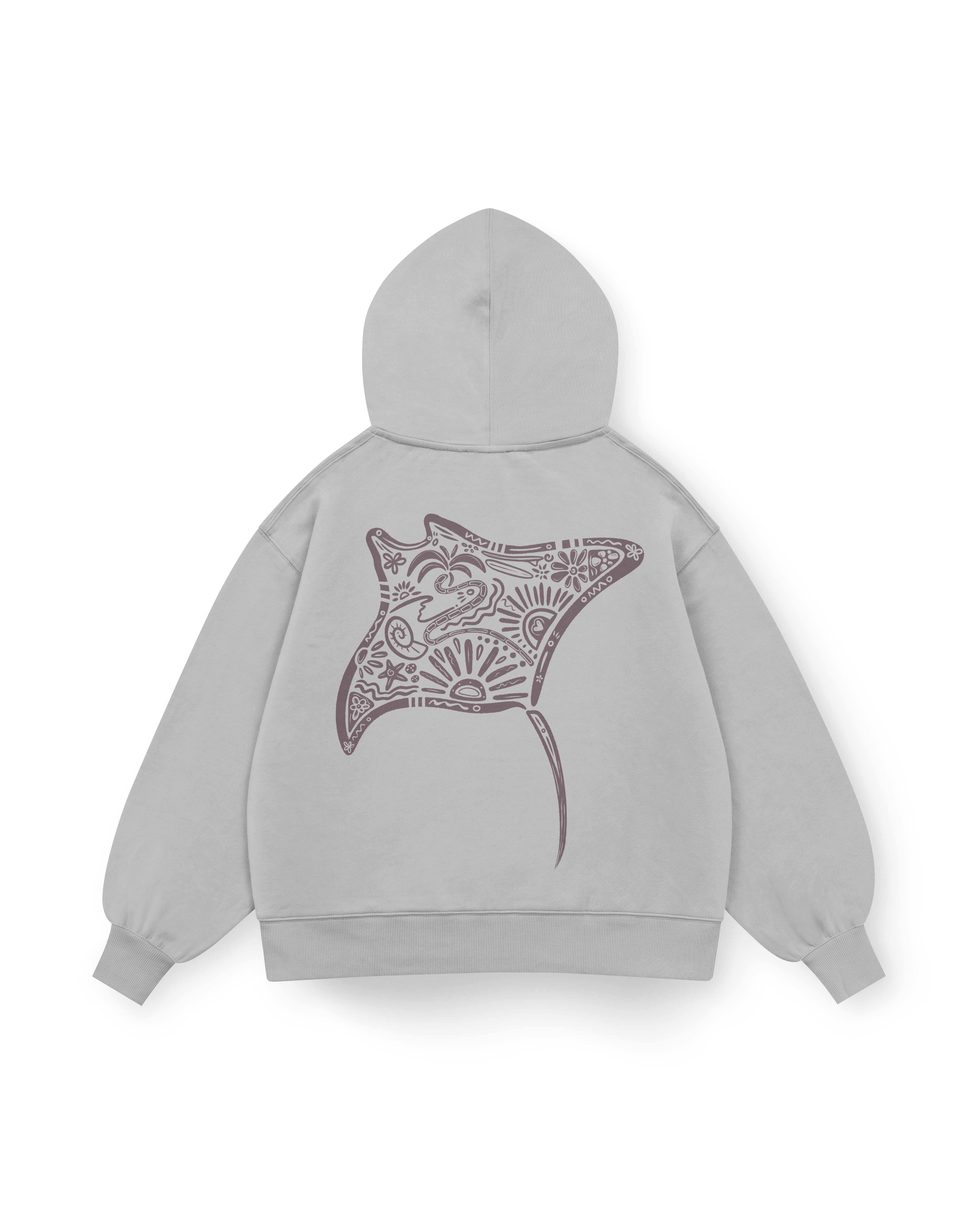 Manta Ray Hoodie Oversized