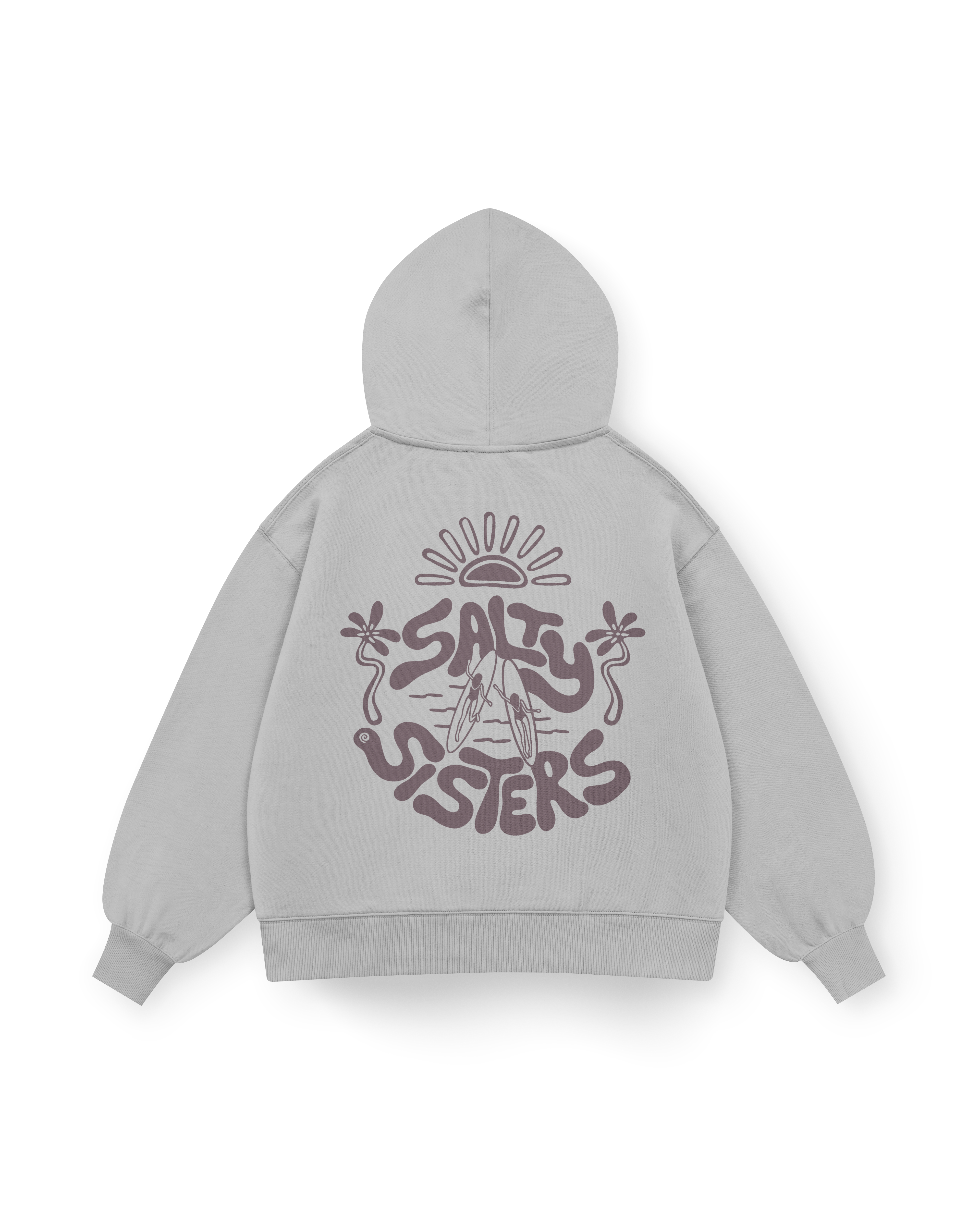 Salty Sister Hoodie Oversized