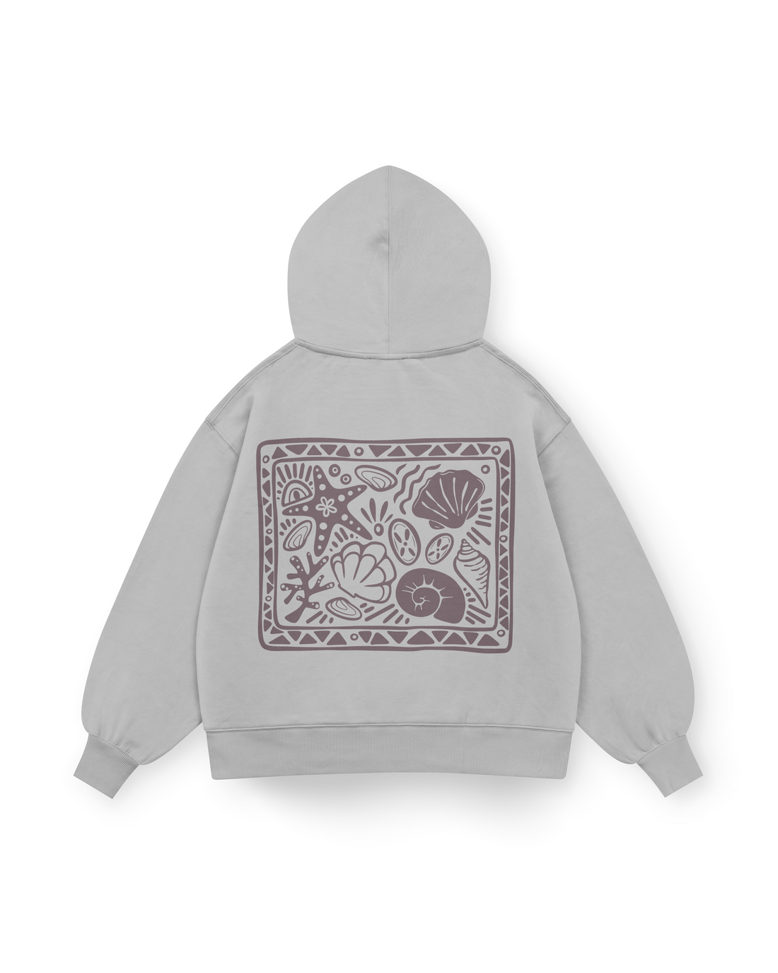Seashell Party Hoodie Oversized