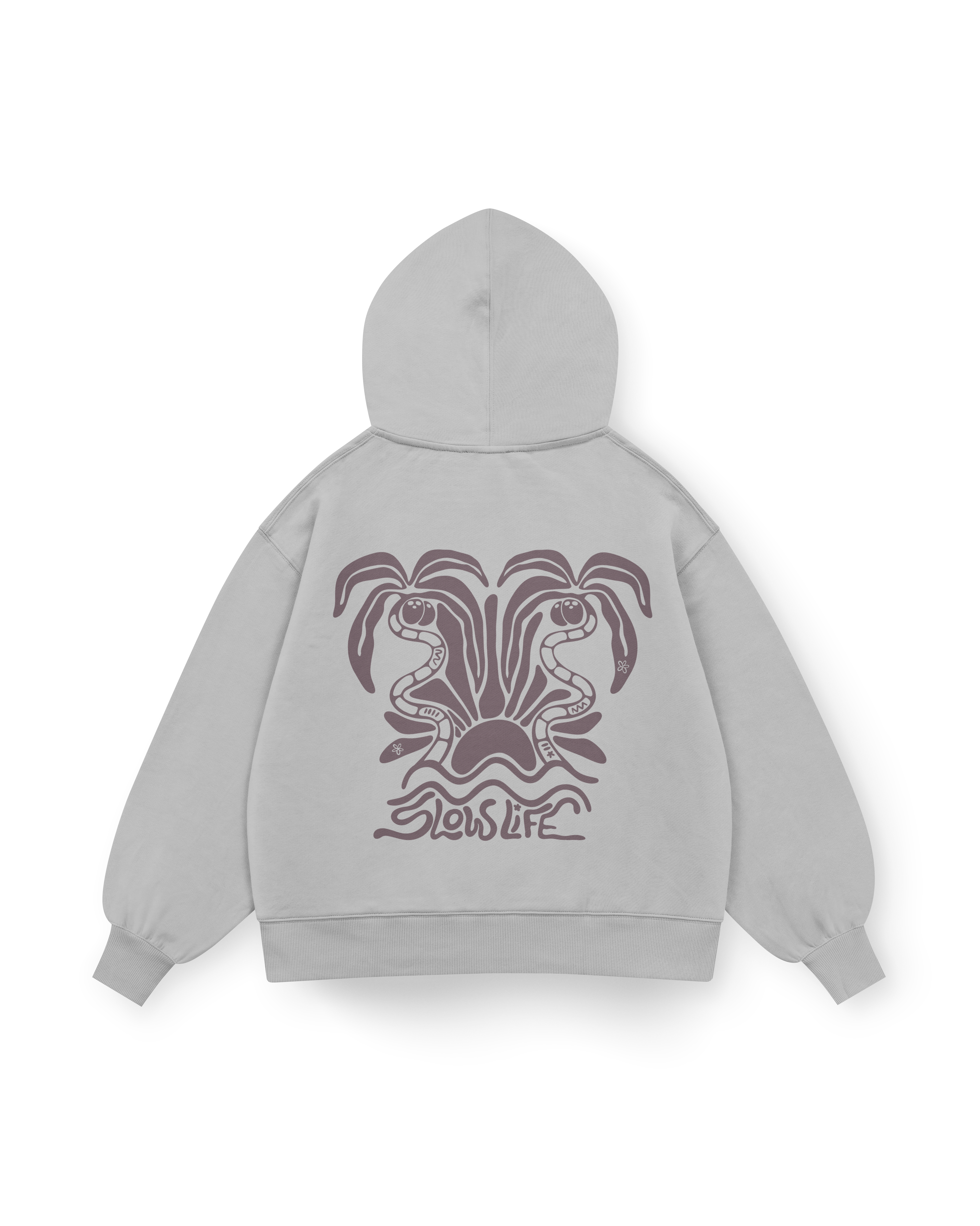 Slow Life Hoodie Oversized