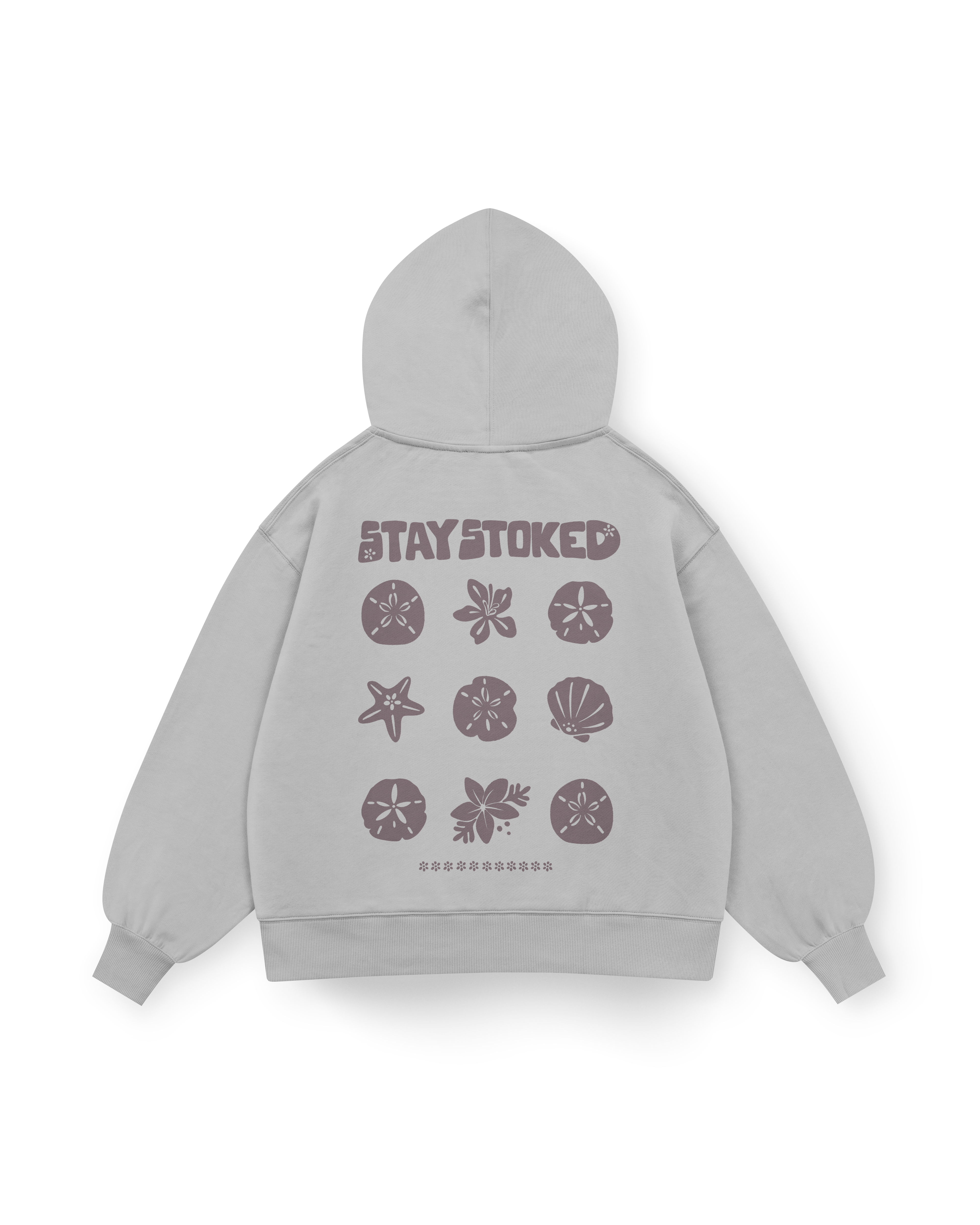 Stay Stoked 2 Hoodie Oversized