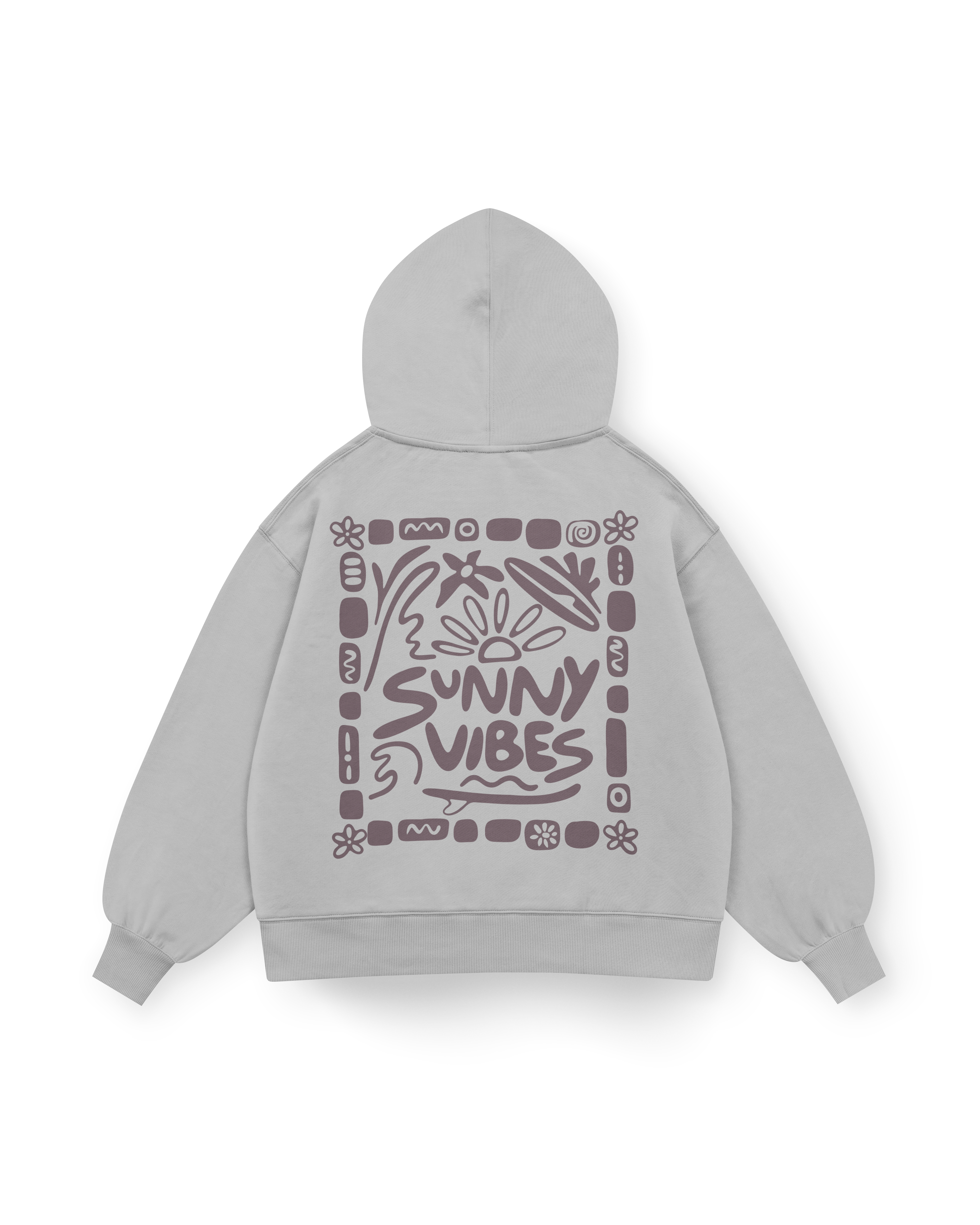 Sunny Vibes Hoodie Oversized