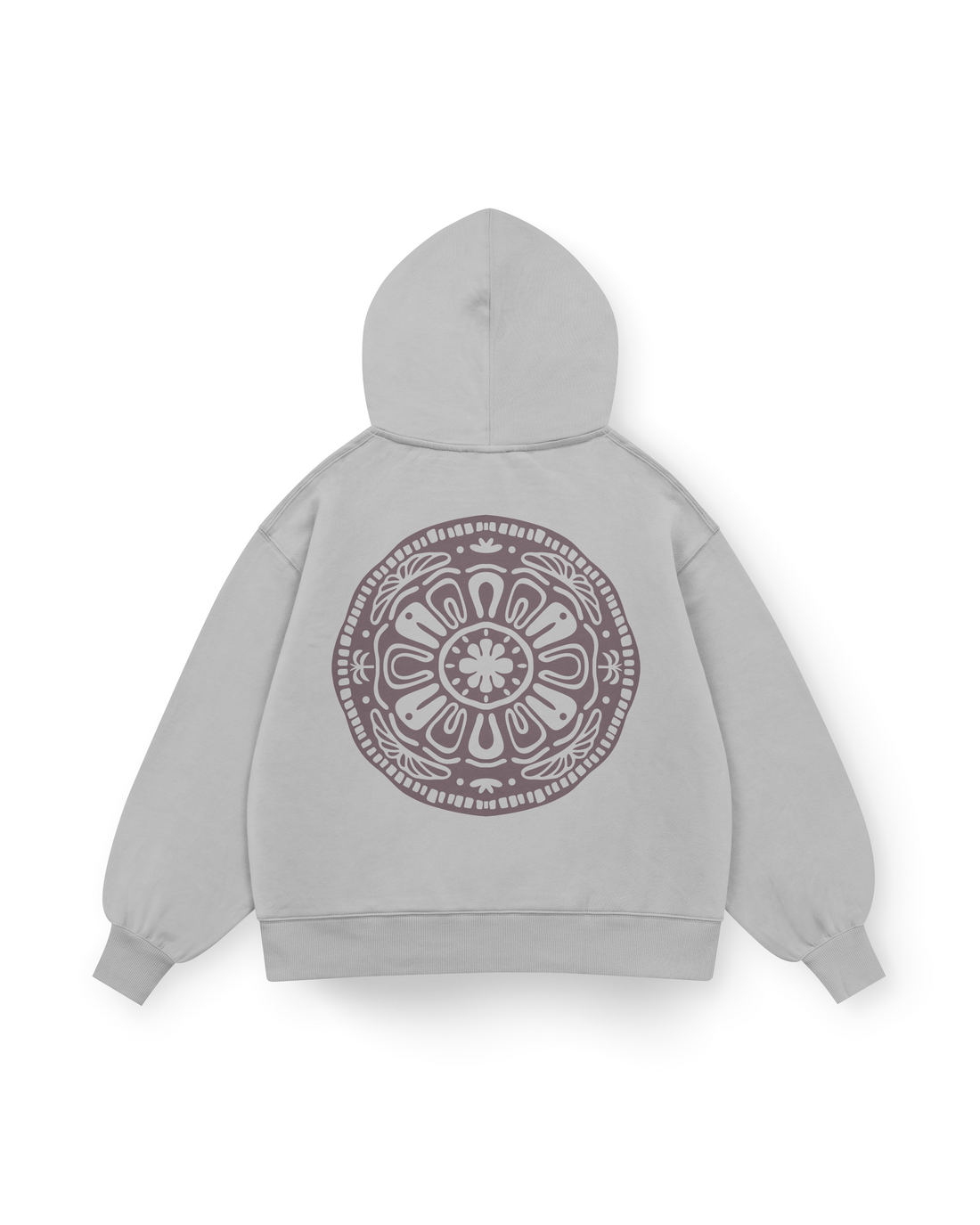 Surf Geometric Hoodie Oversized