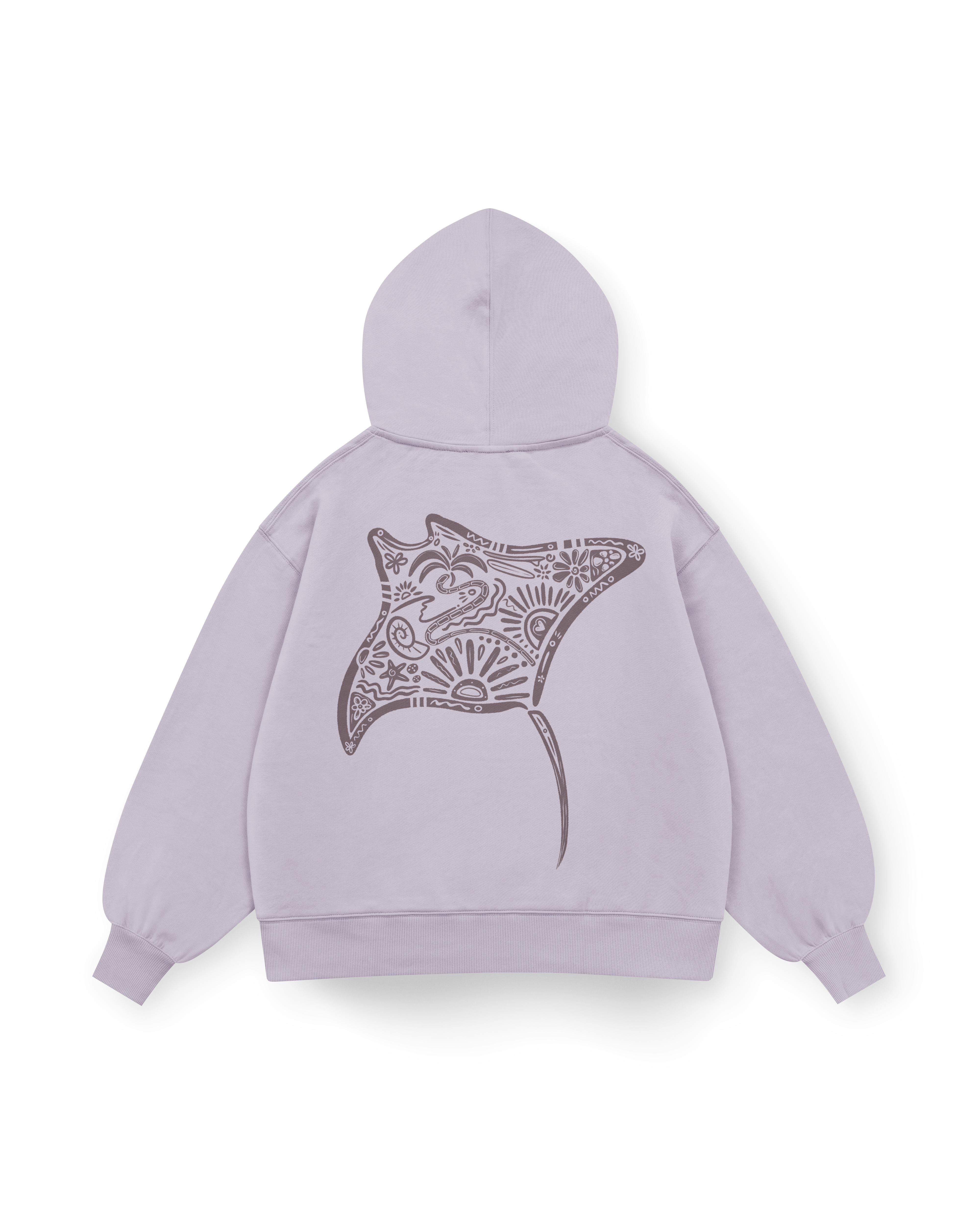Manta Ray Hoodie Oversized