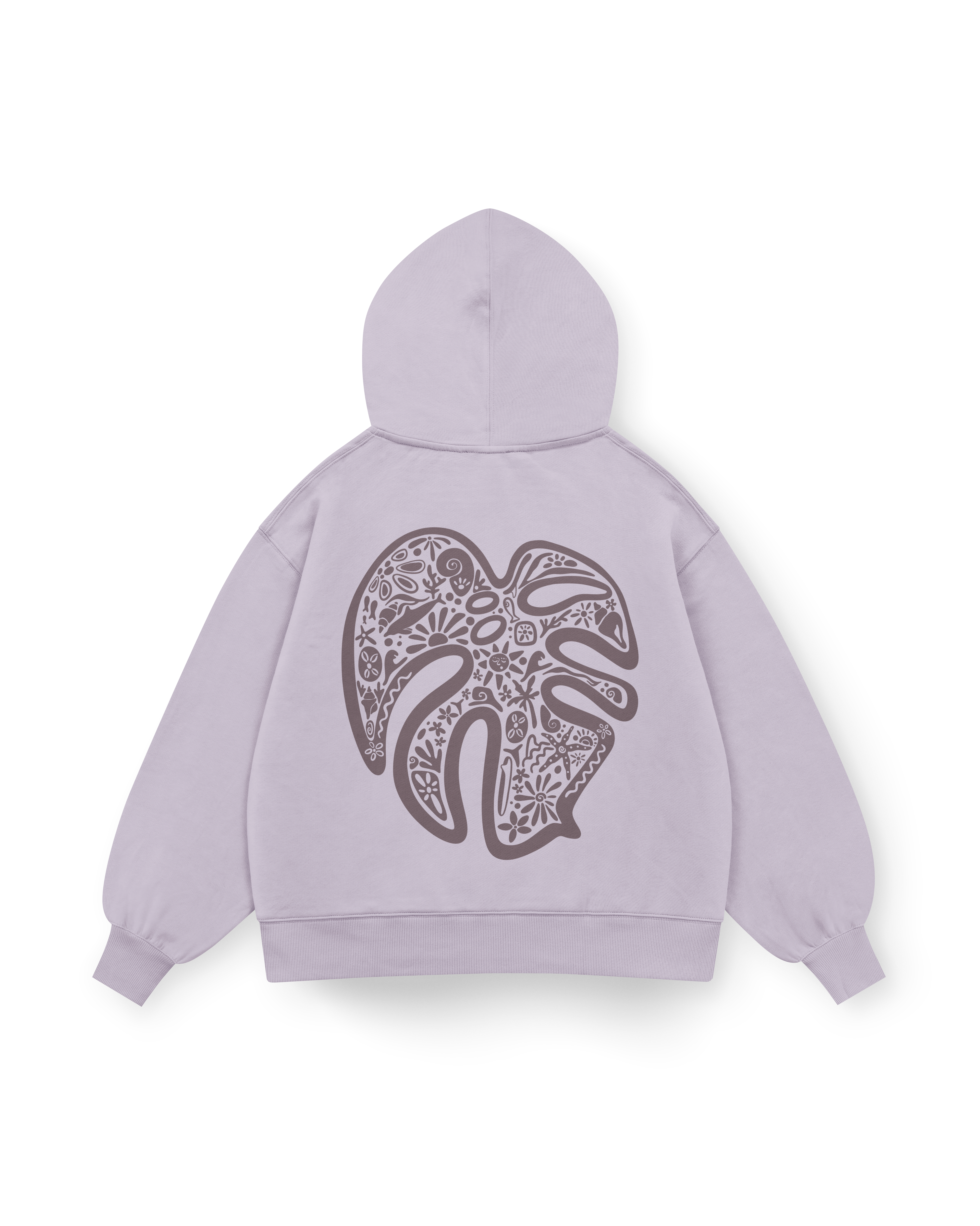 Monstera Hoodie Oversized