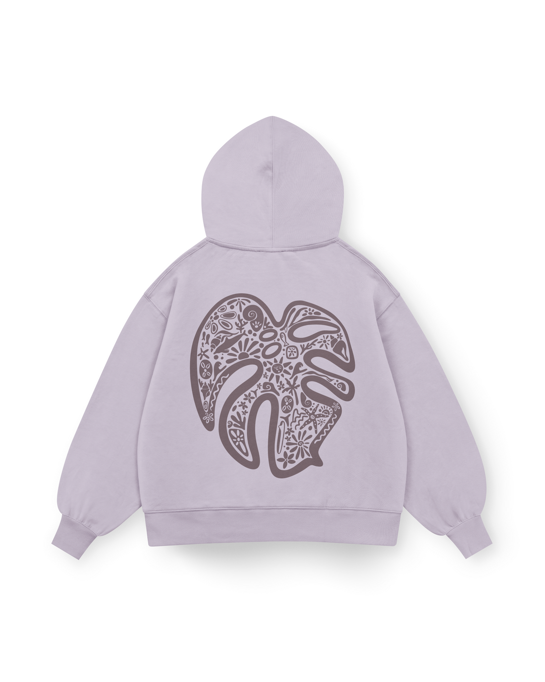 Monstera Hoodie Oversized
