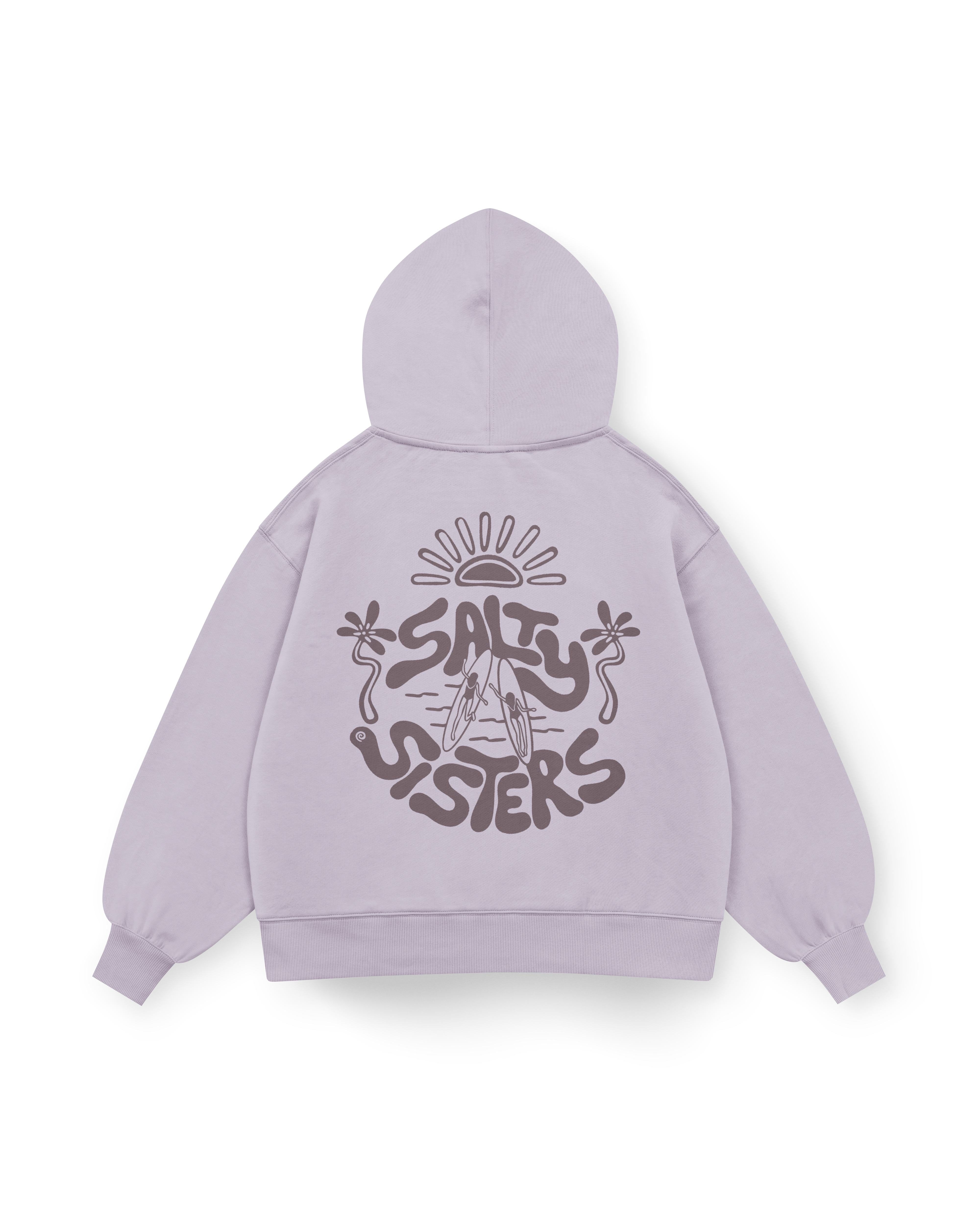 Salty Sister Hoodie Oversized