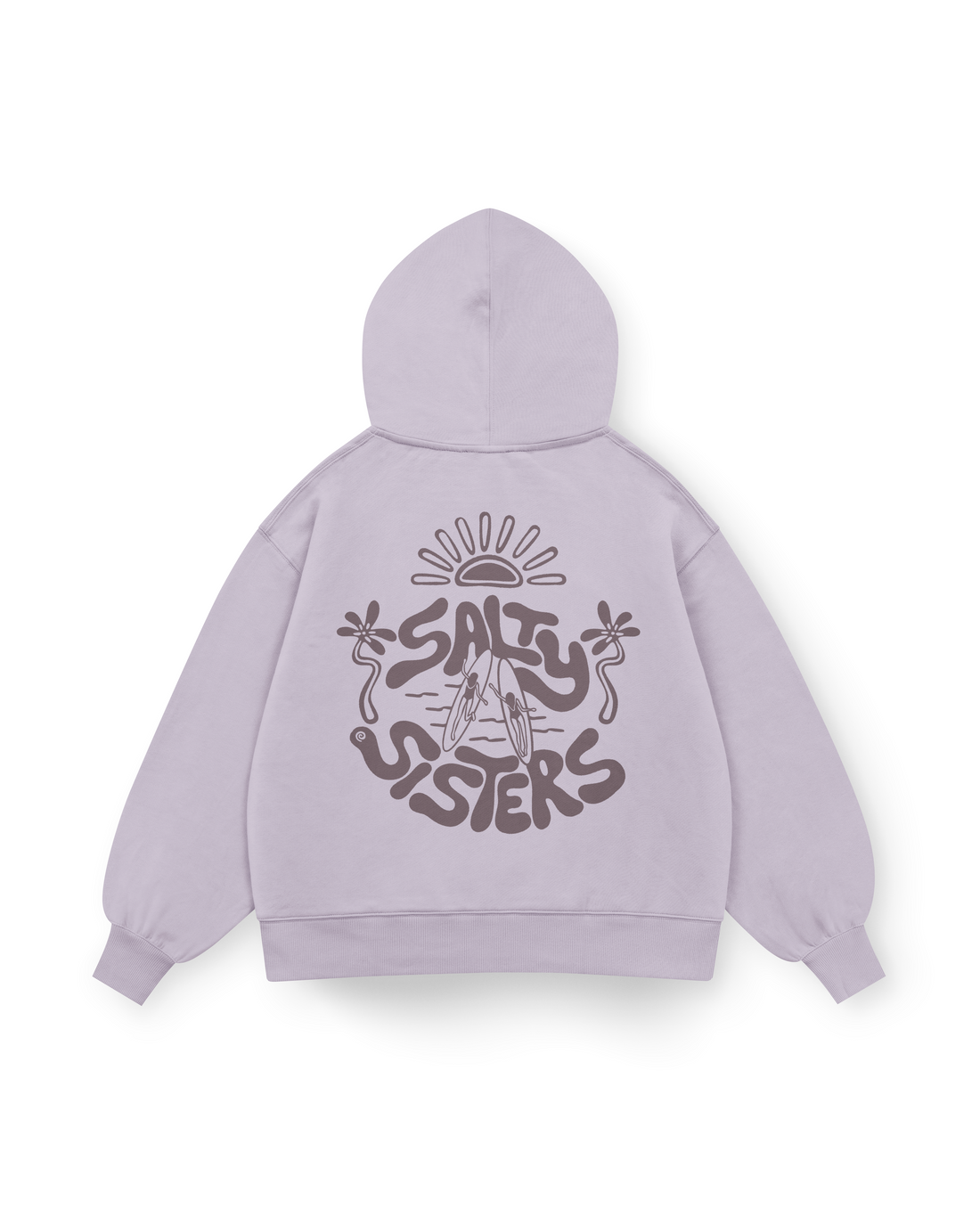 Salty Sister Hoodie Oversized
