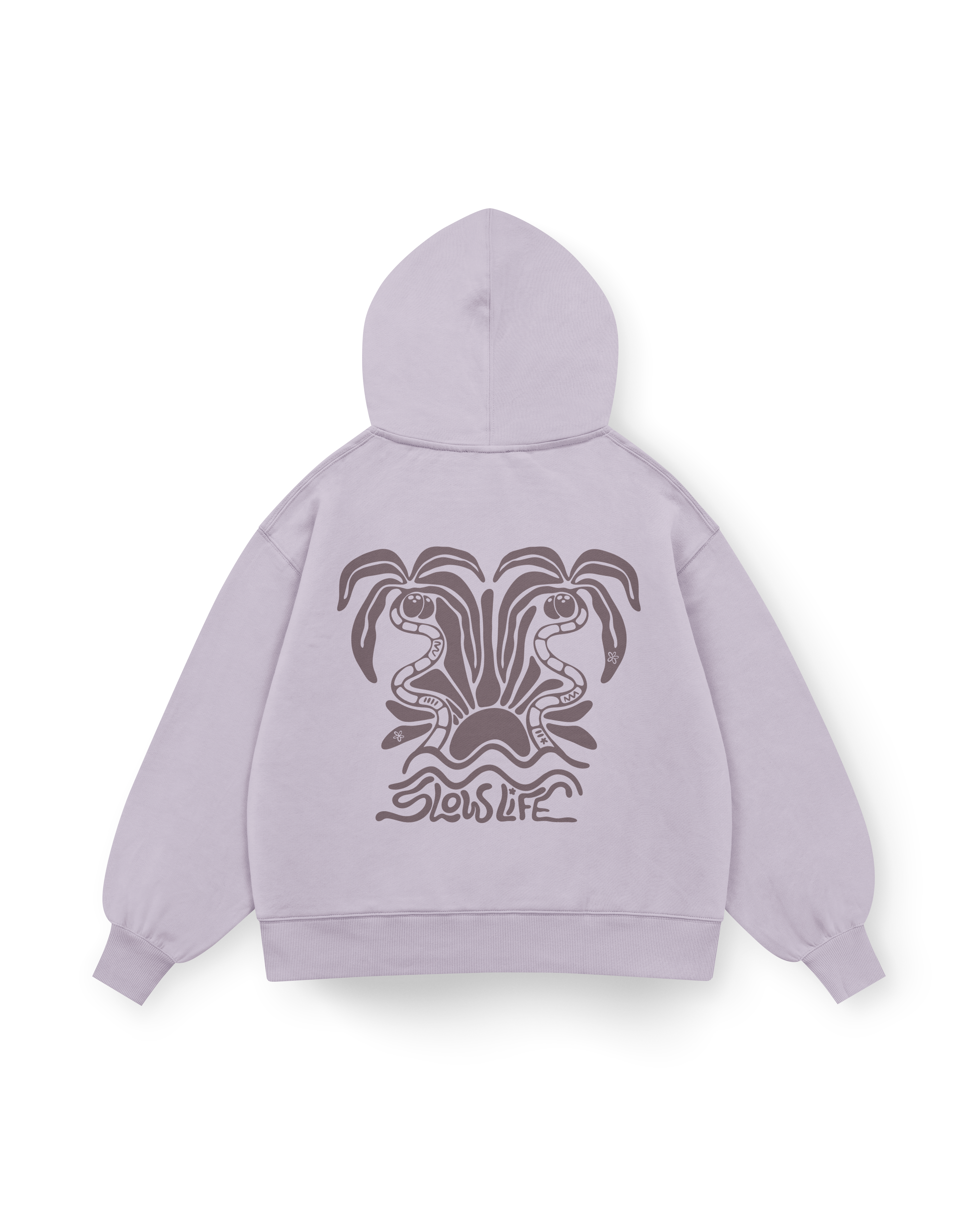 Slow Life Hoodie Oversized