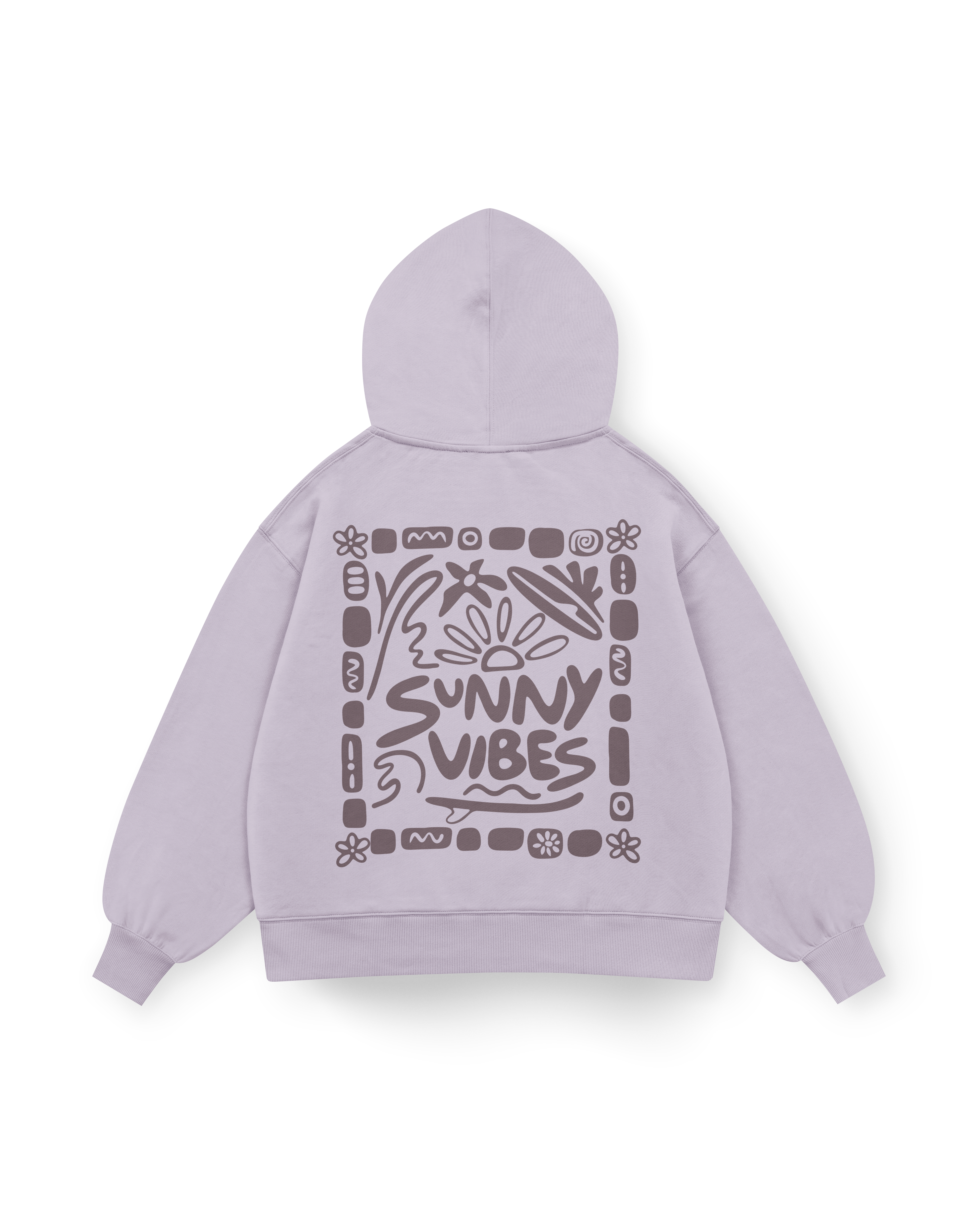 Sunny Vibes Hoodie Oversized