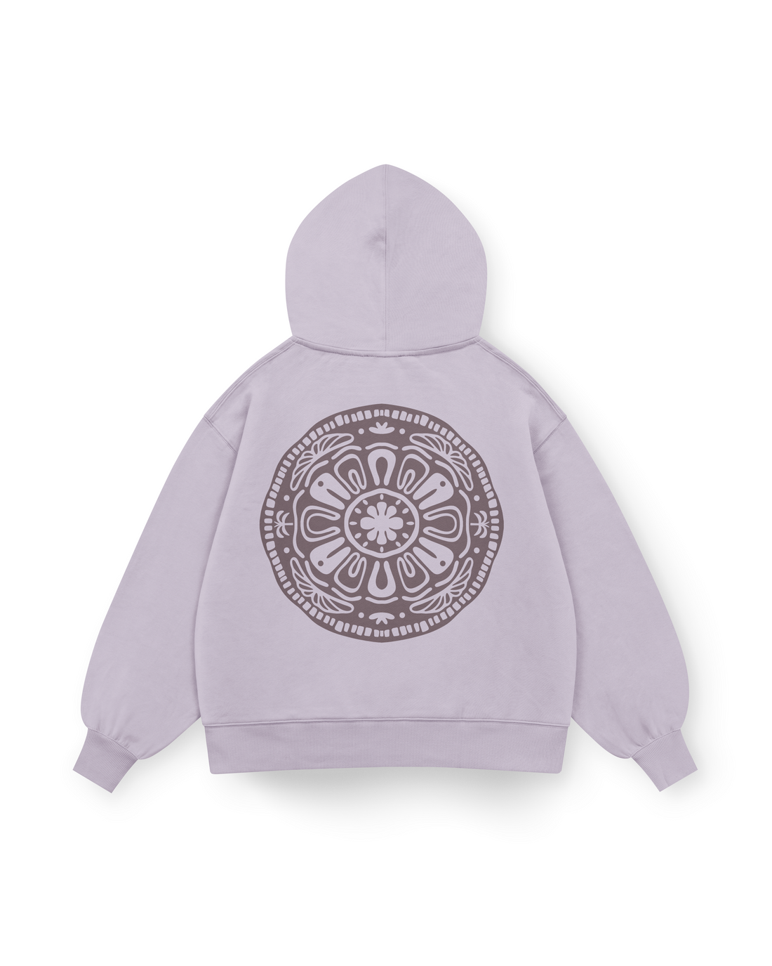 Surf Geometric Hoodie Oversized