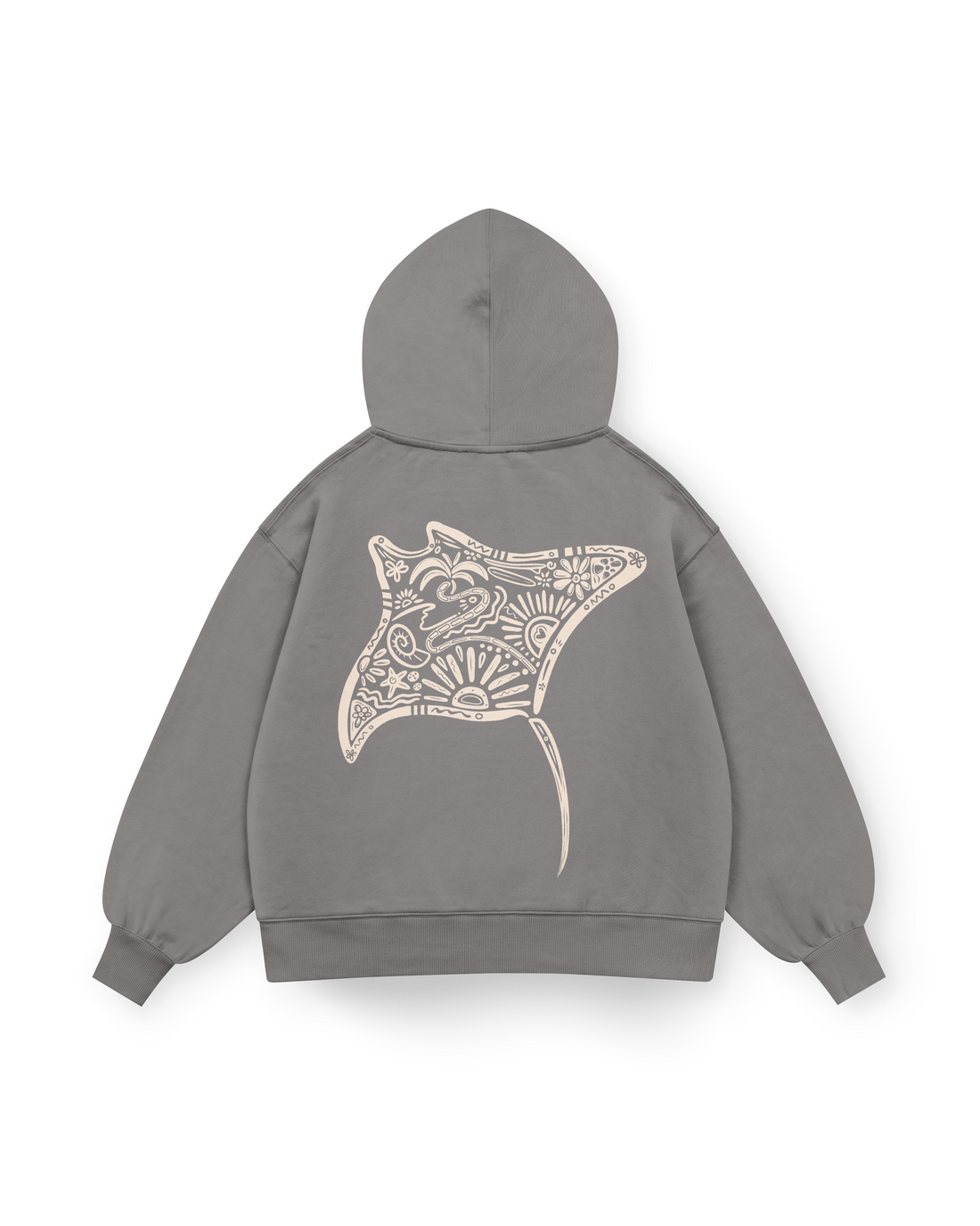 Manta Ray Hoodie Oversized