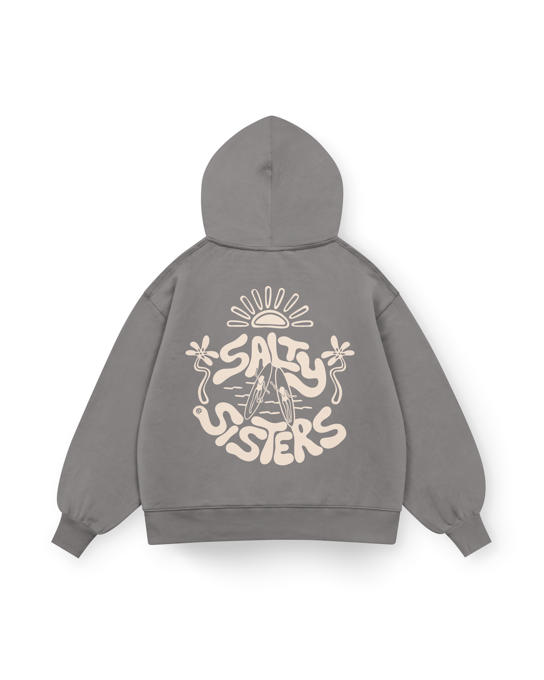 Salty Sister Hoodie Oversized
